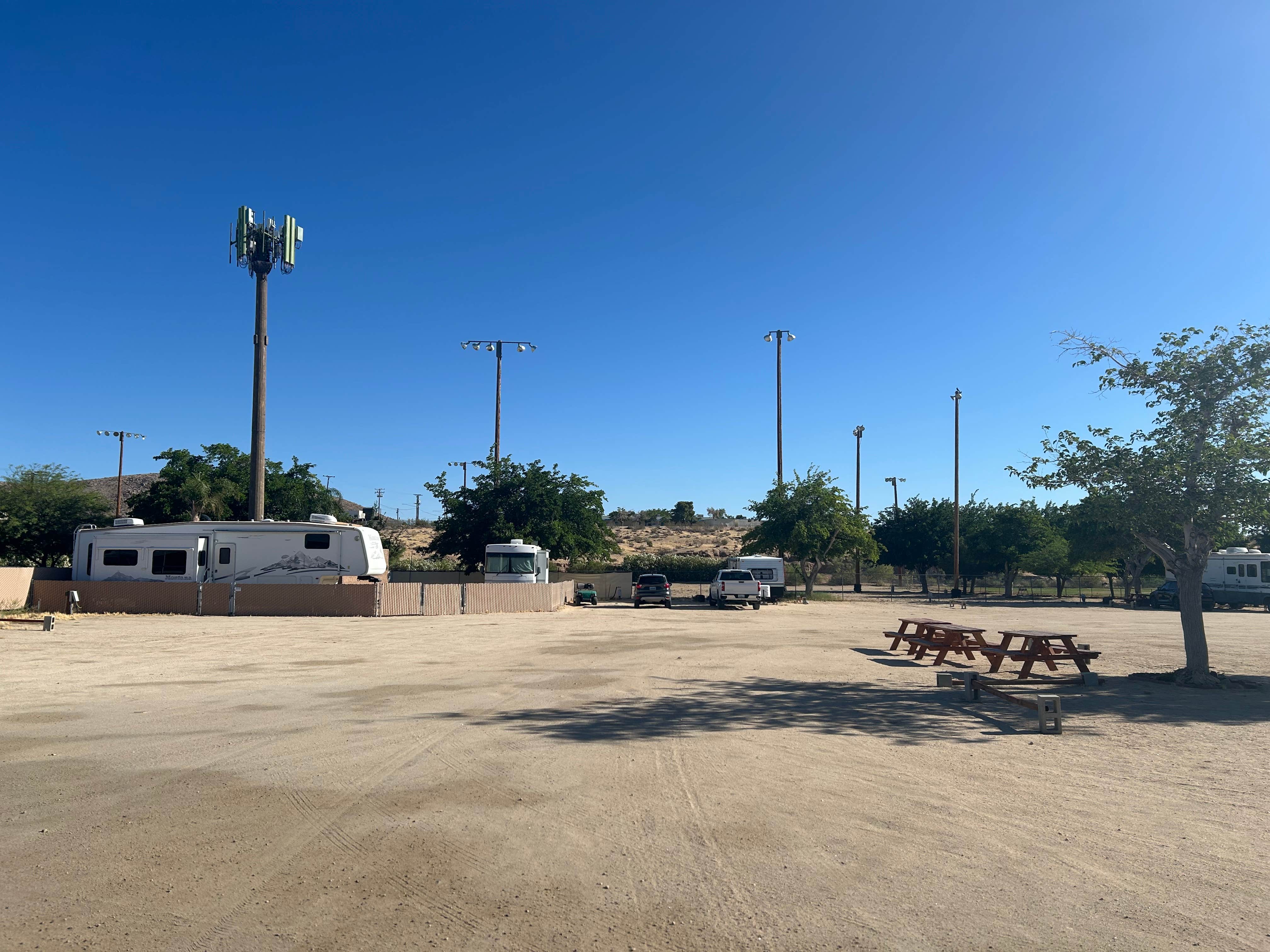 Brittany's photo of rv camping at Joshua Tree RV & Campground near Desert Hot Springs, CA