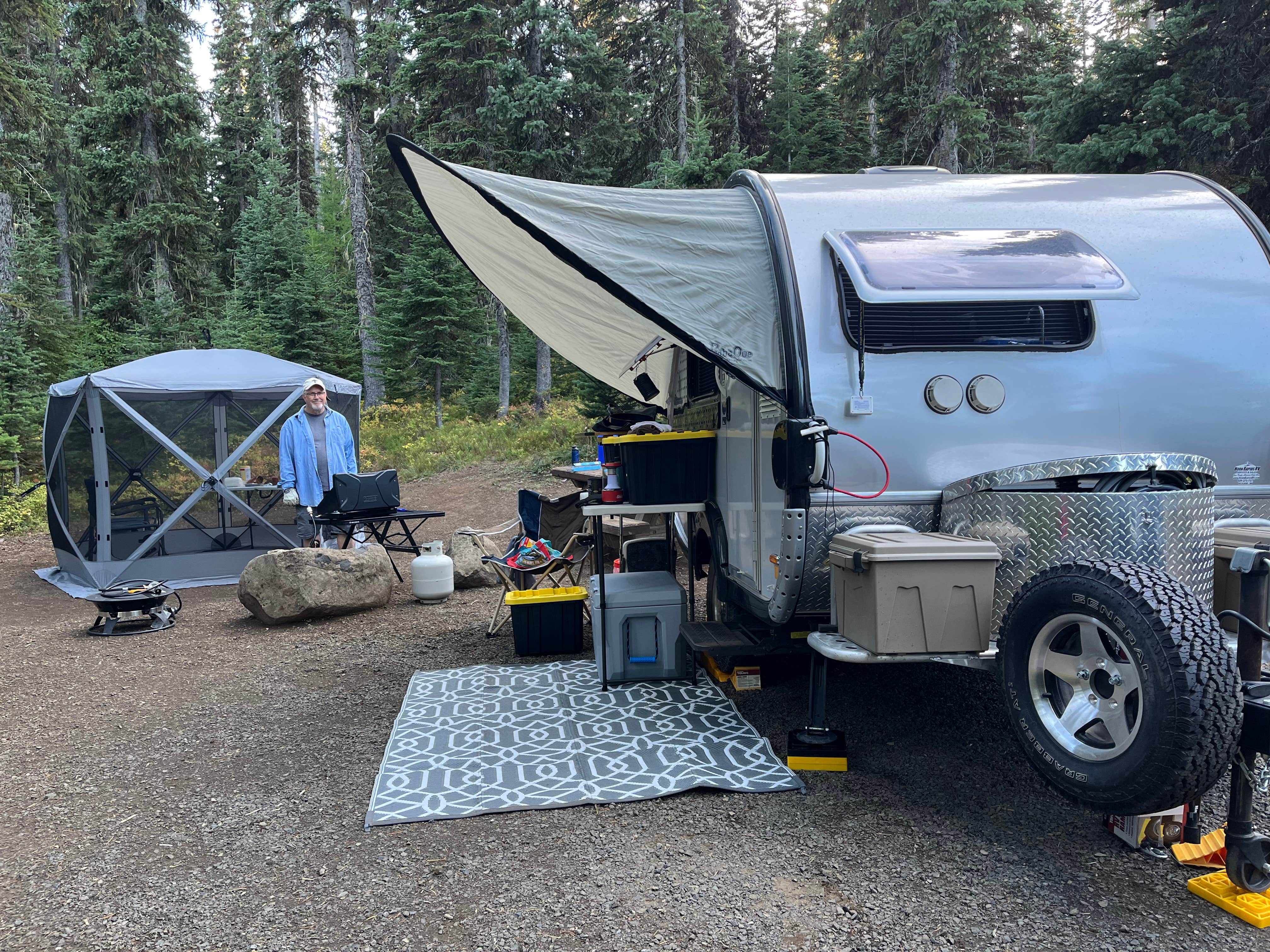 Jon and Jenny P.'s photo at Jubilee Lake Campground (Or) — Umatilla National Forest near Cayuse, OR