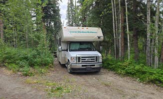 Huck O.'s photo of rv camping at June Creek Rest Area - mile 269 near Healy, AK