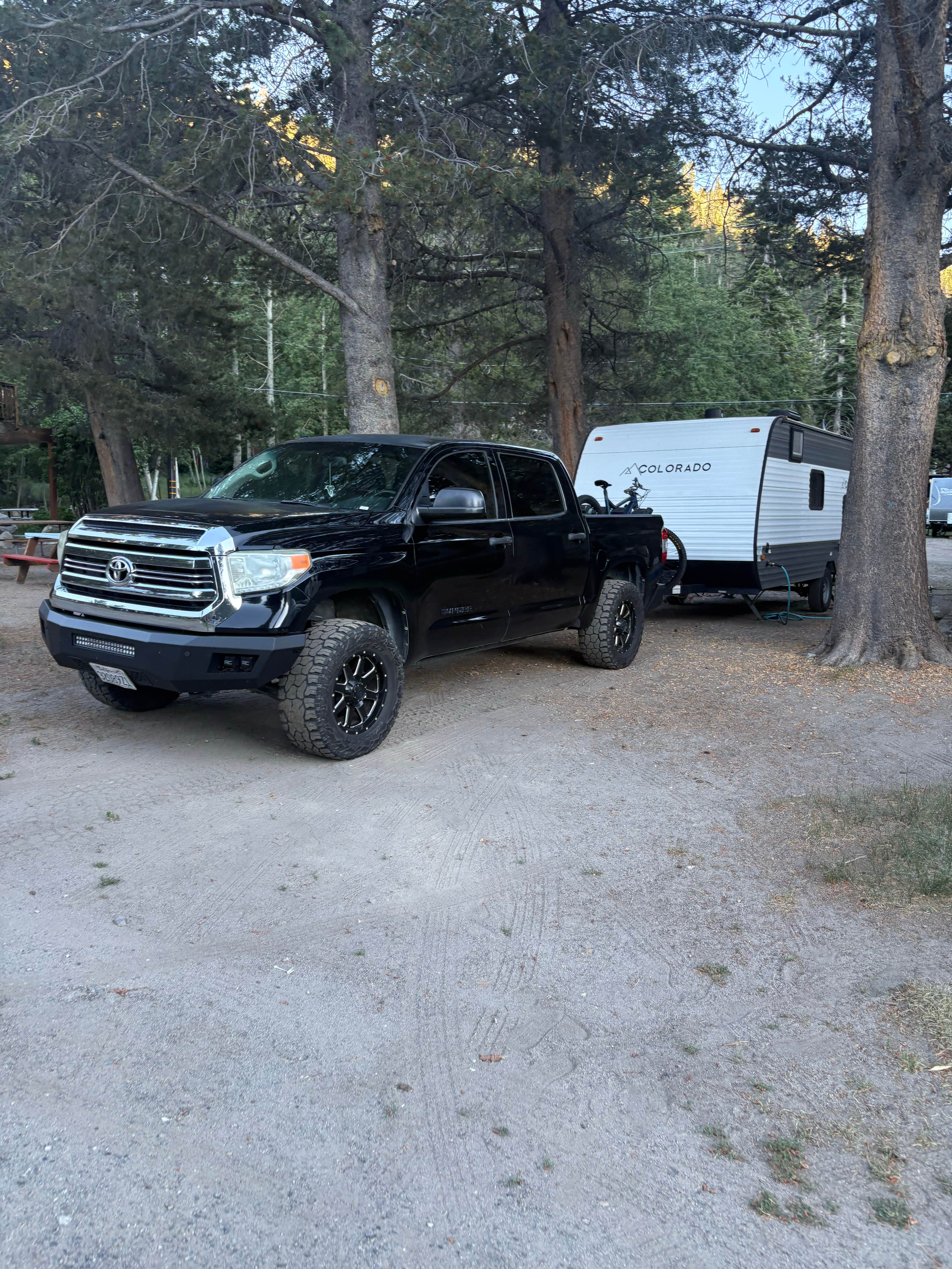 Camper-submitted photo at June Lake RV Park near Lee Vining, CA