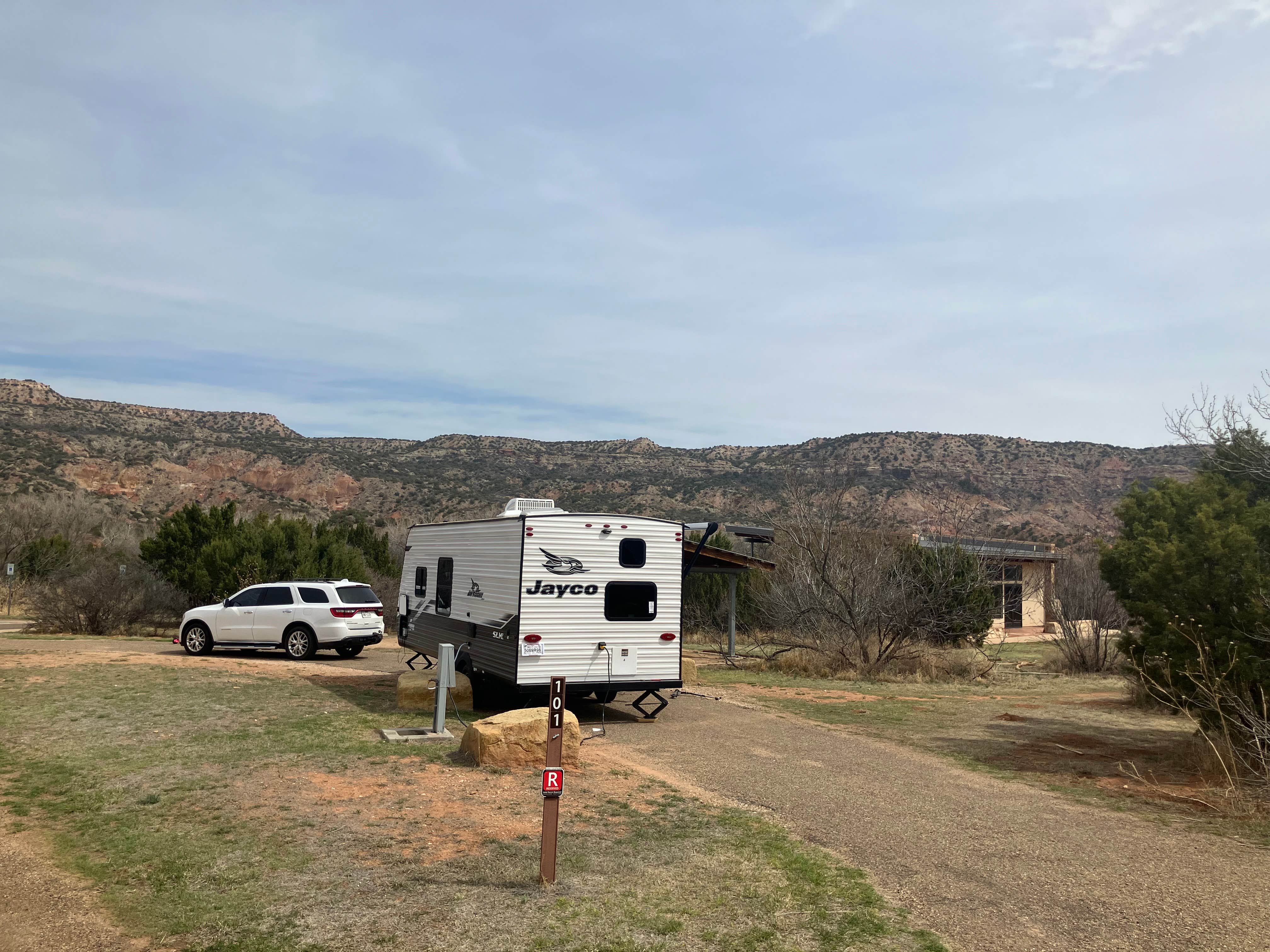 Roger W.'s photo of rv camping at Juniper Campground — Palo Duro Canyon State Park near Canyon, TX