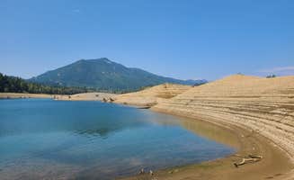 Elena M.'s photo of a dispersed camping area at Kachess Lake Lakebed near Roslyn, WA