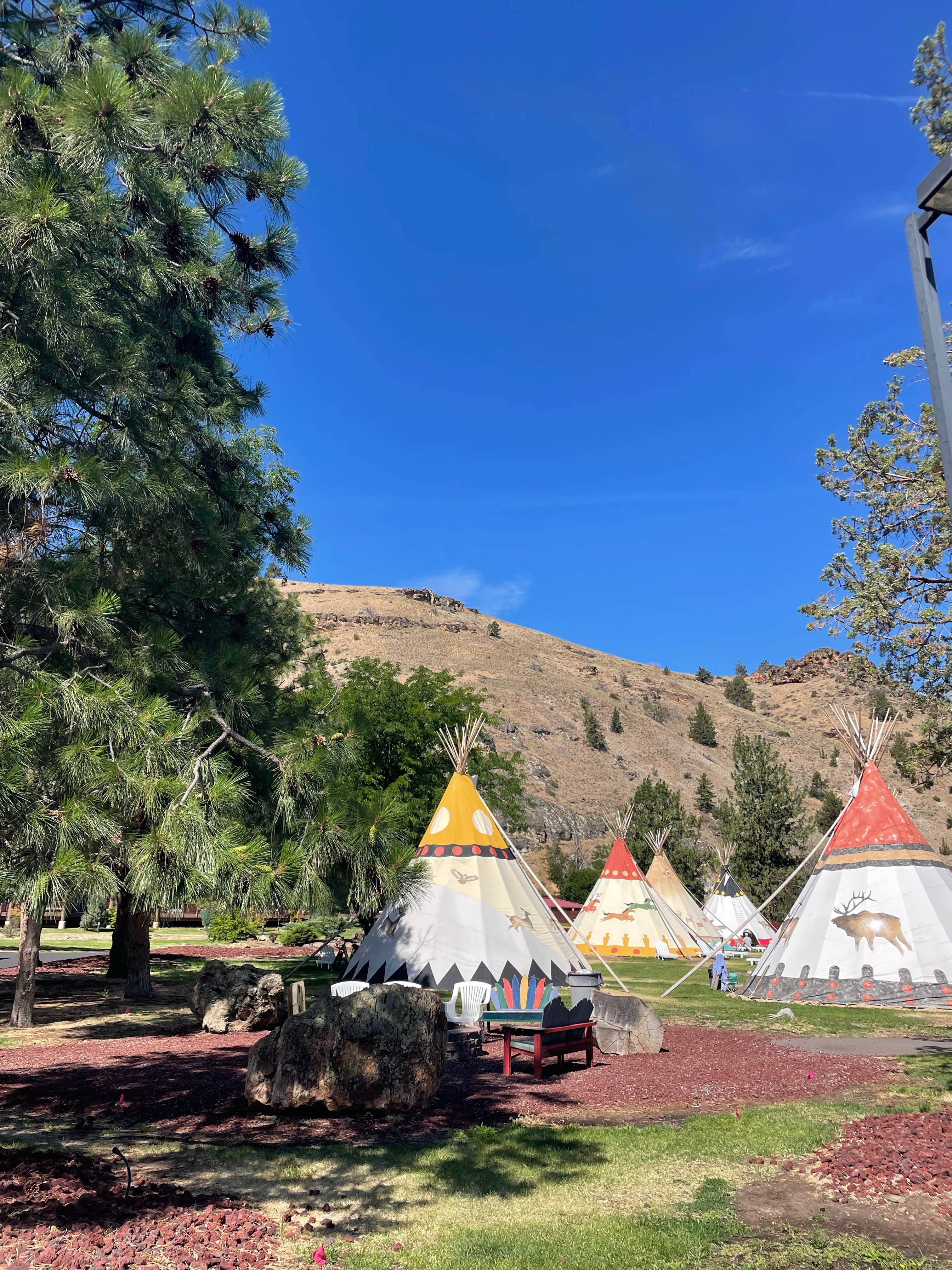 Camper-submitted photo at Kah-Nee-Ta High Desert RV Park near Moro, OR