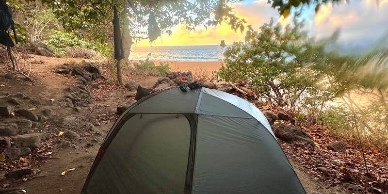Camper submitted image from Kalalau Trail Camping — Nāpali Coast State Wilderness Park