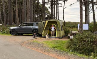 Jason K.'s photo of camping with pets at Kalaloch Campground - group — Olympic National Park near La Push, WA