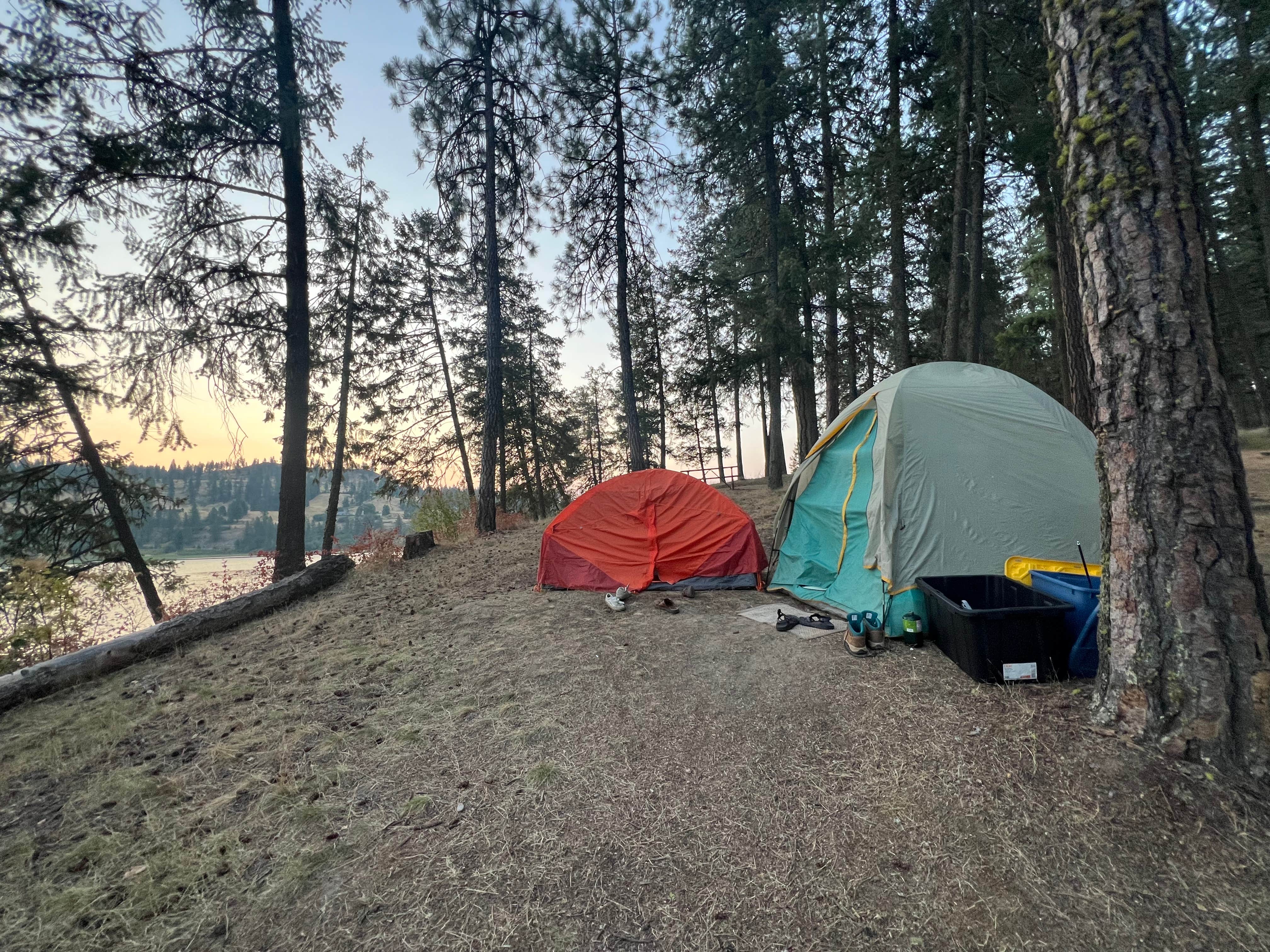 Allie W.'s photo at Kamloops Campground — Lake Roosevelt National Recreation Area near Kettle Valley, WA