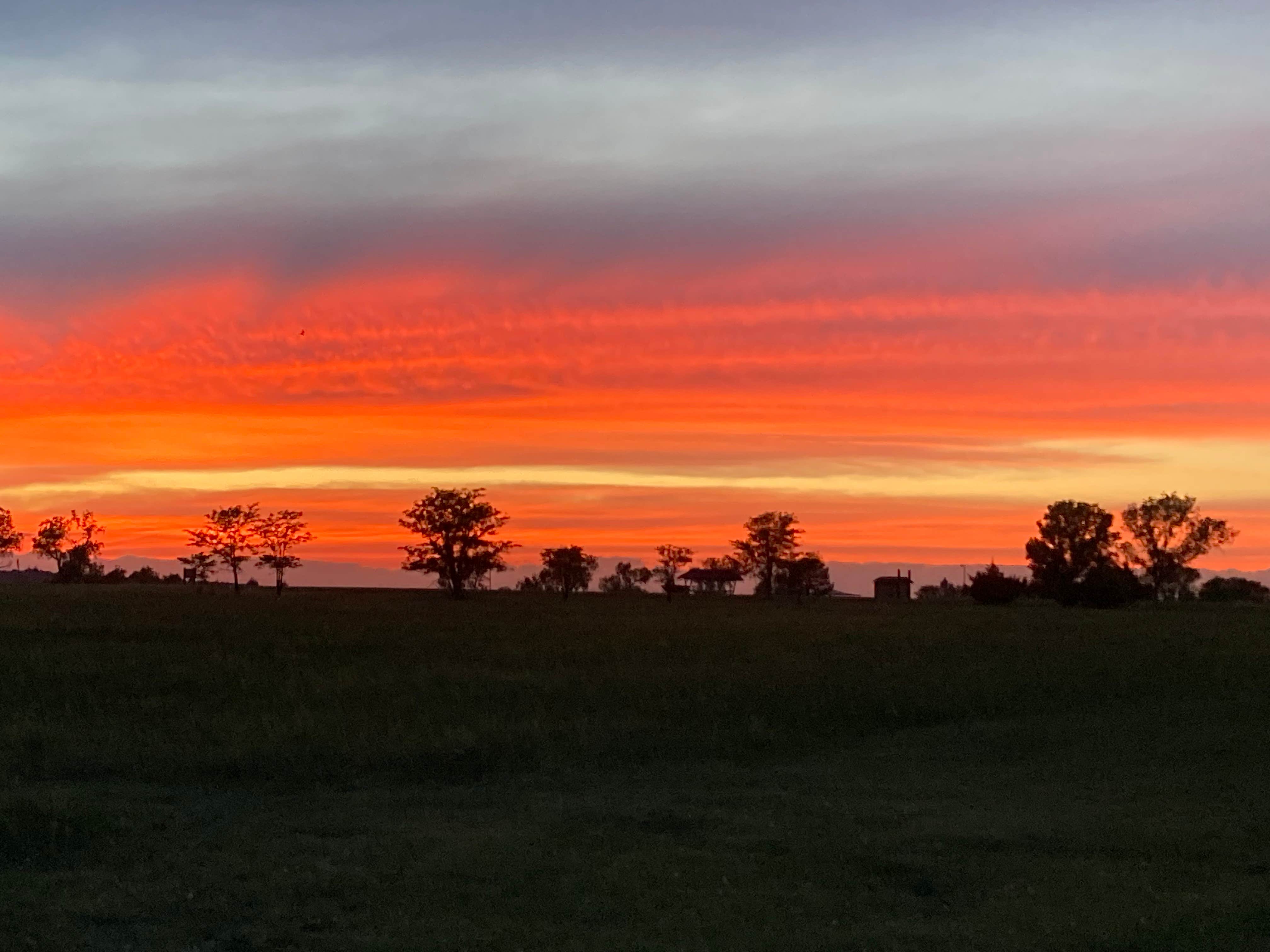Camper-submitted photo at Bluffton Area — Cedar Bluff State Park near Bogue, KS