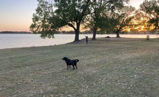 Larry F.'s photo of camping with pets at Coldwater Lake near Freedom, OK