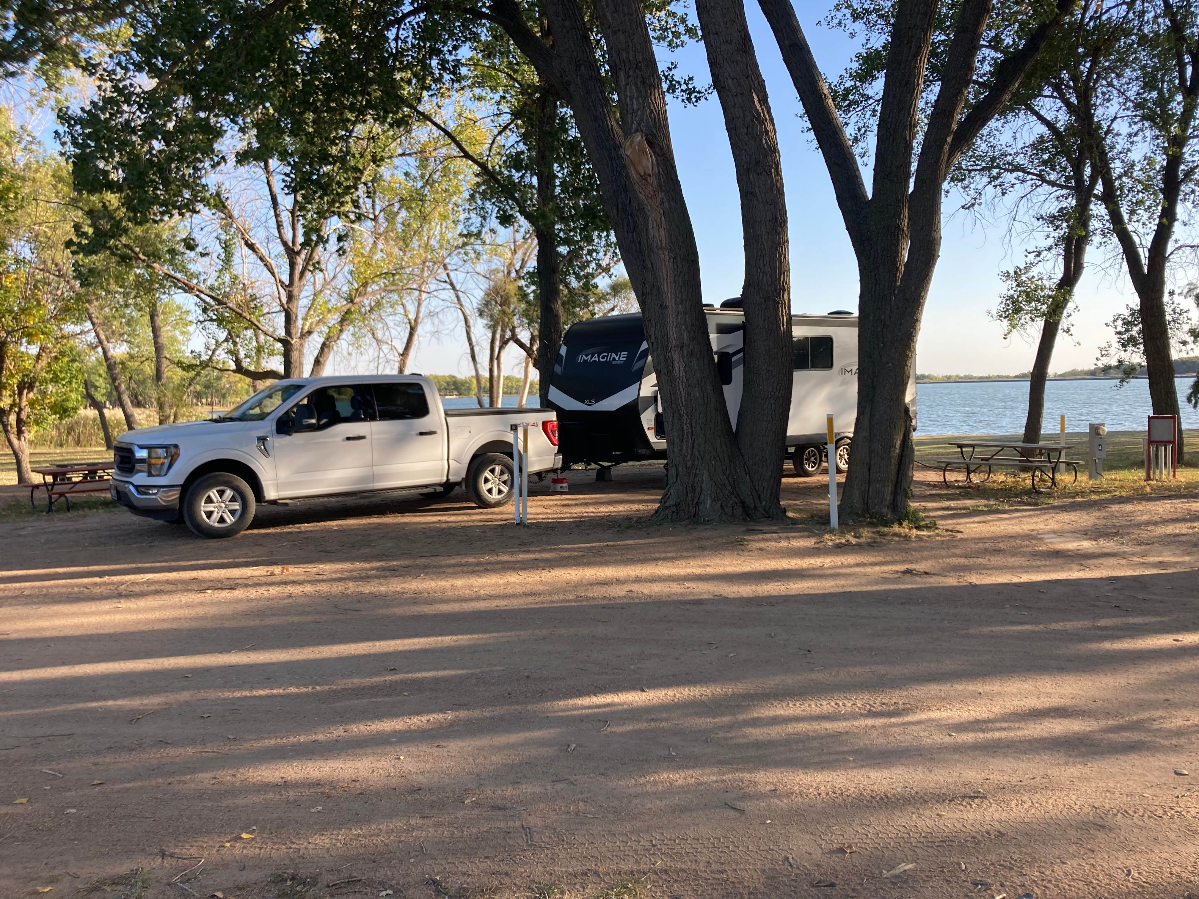 Larry F.'s photo of rv camping at Coldwater Lake near Wright, KS