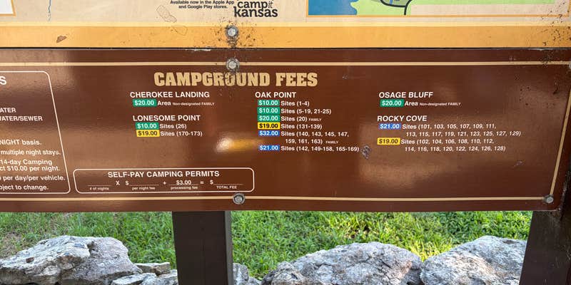 Camper submitted image from Oak Point Campground — Crawford State Park
