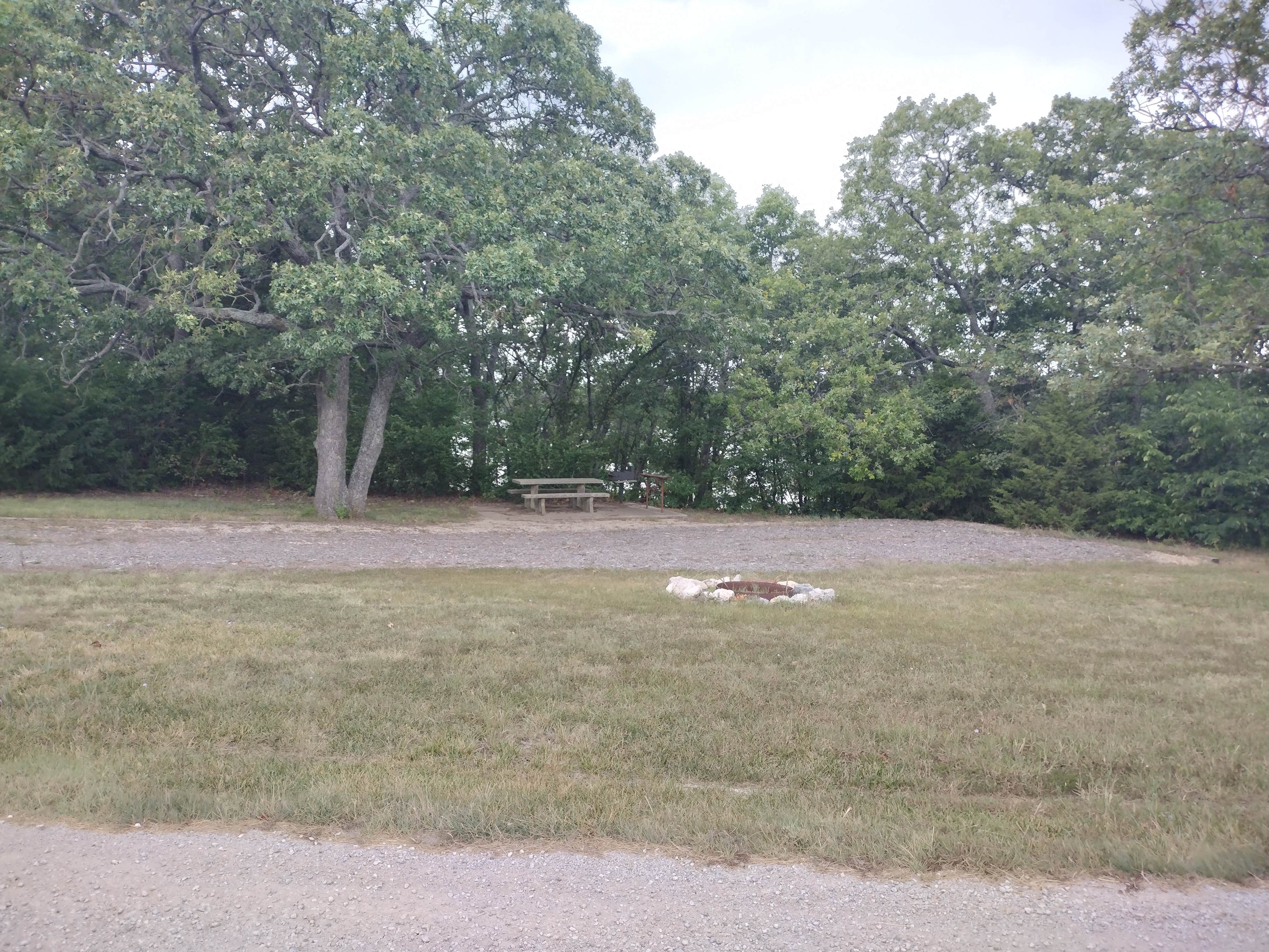 Camper-submitted photo at Mann's Cove Campground — Cross Timbers State Park near Fall River, KS