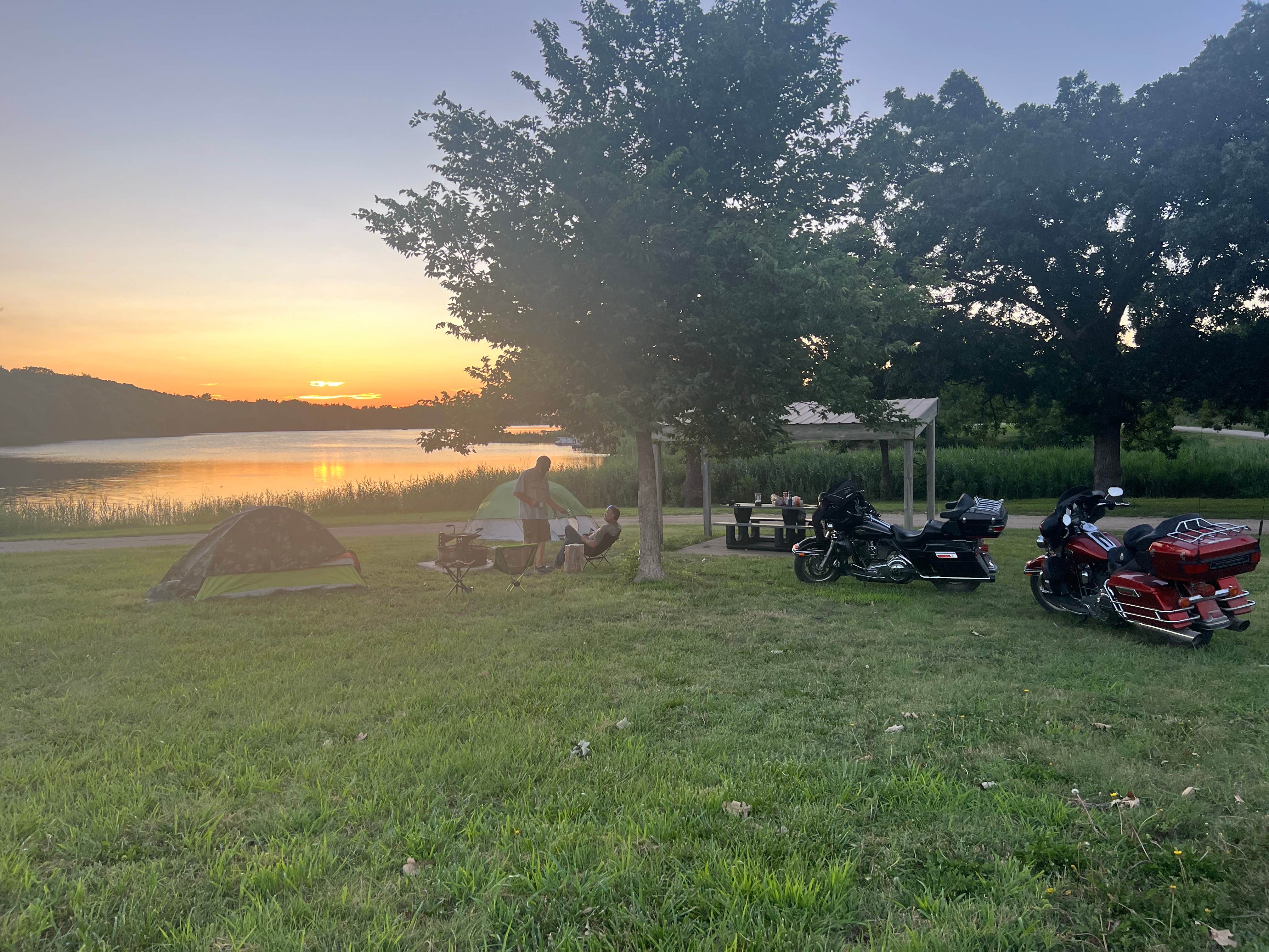 Camper-submitted photo at Geary State Fishing Lake and Wildlife Area near Council Grove, KS