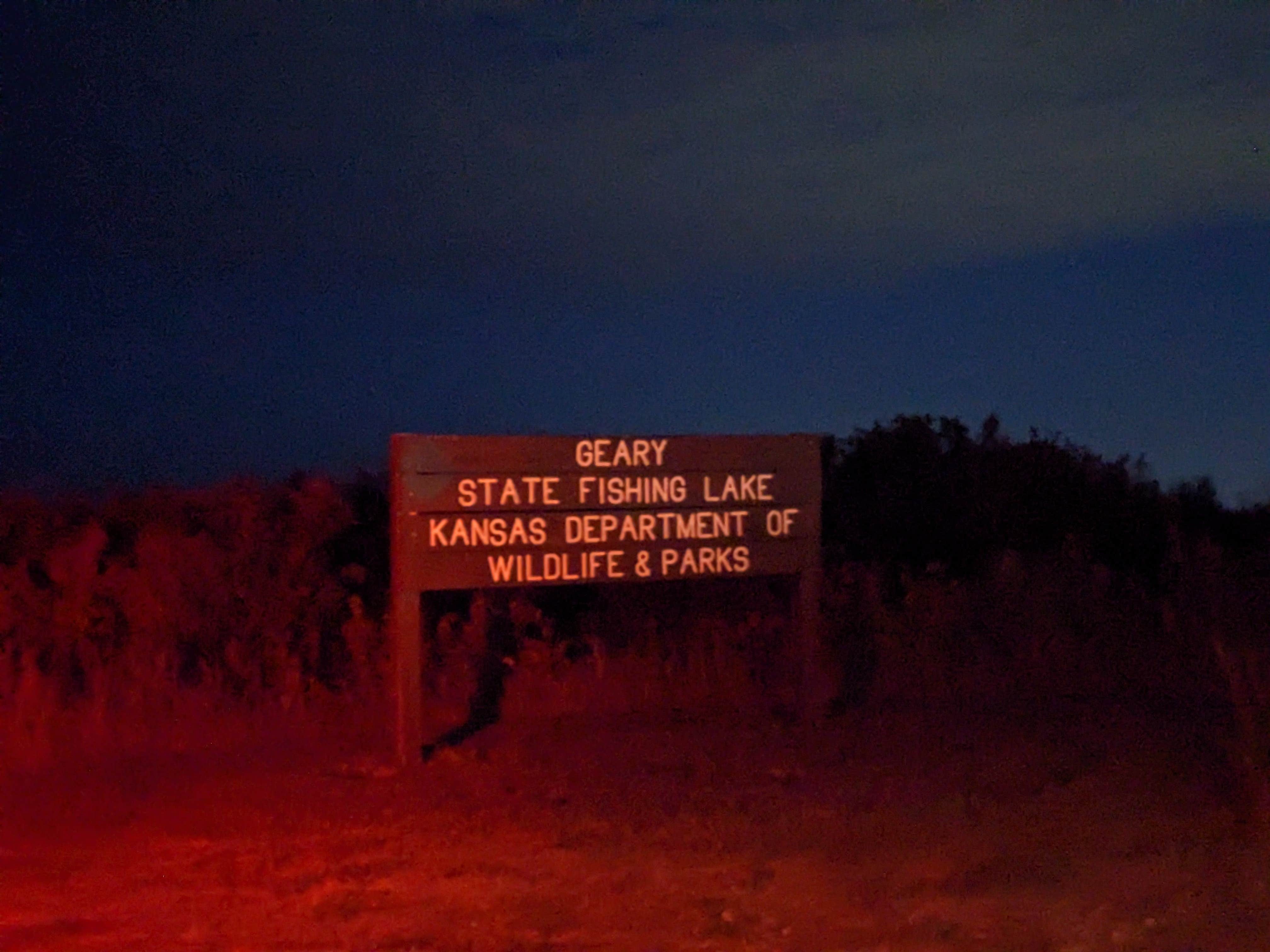 Camper-submitted photo at Geary State Fishing Lake and Wildlife Area near Council Grove, KS