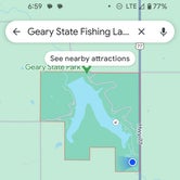 Review photo of Geary State Fishing Lake and Wildlife Area by Kari M., September 28, 2023