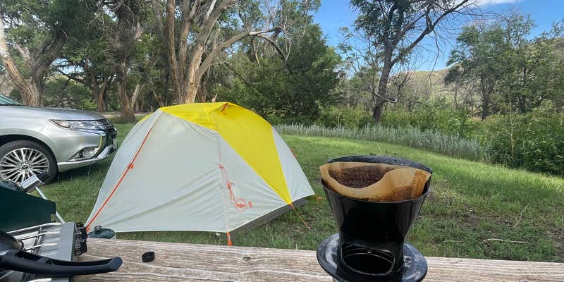 Camper submitted image from Timber Canyon Campground — Historic Lake Scott State Park