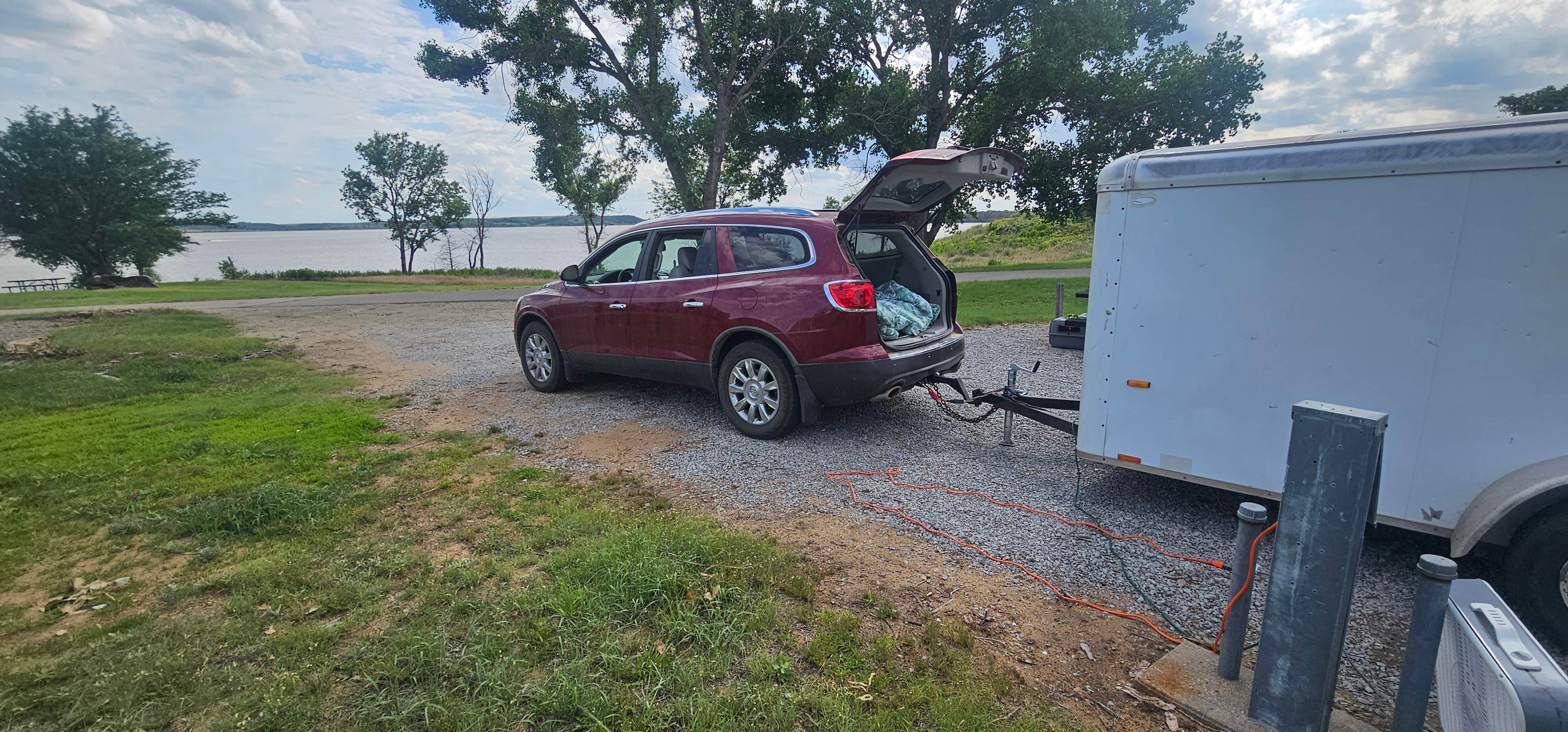 Camping near Yankee Run: Venango Park, Marquette, Kansas