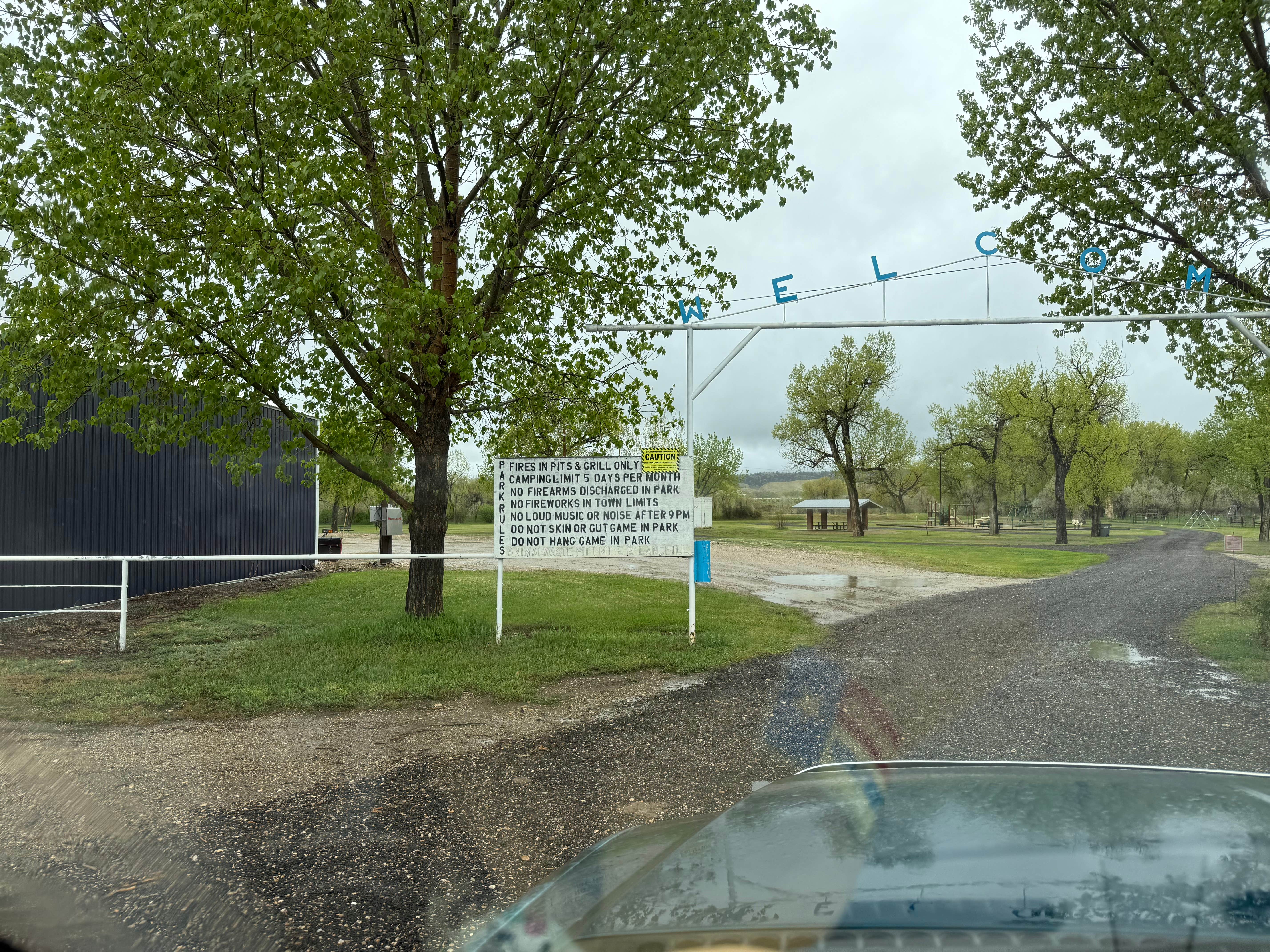 Camper submitted image from Kaycee City Park - 1