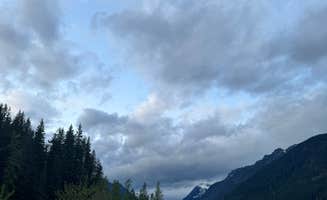 P J.'s photo of a dispersed camping area at Keechelus Lake near Snoqualmie Pass, WA