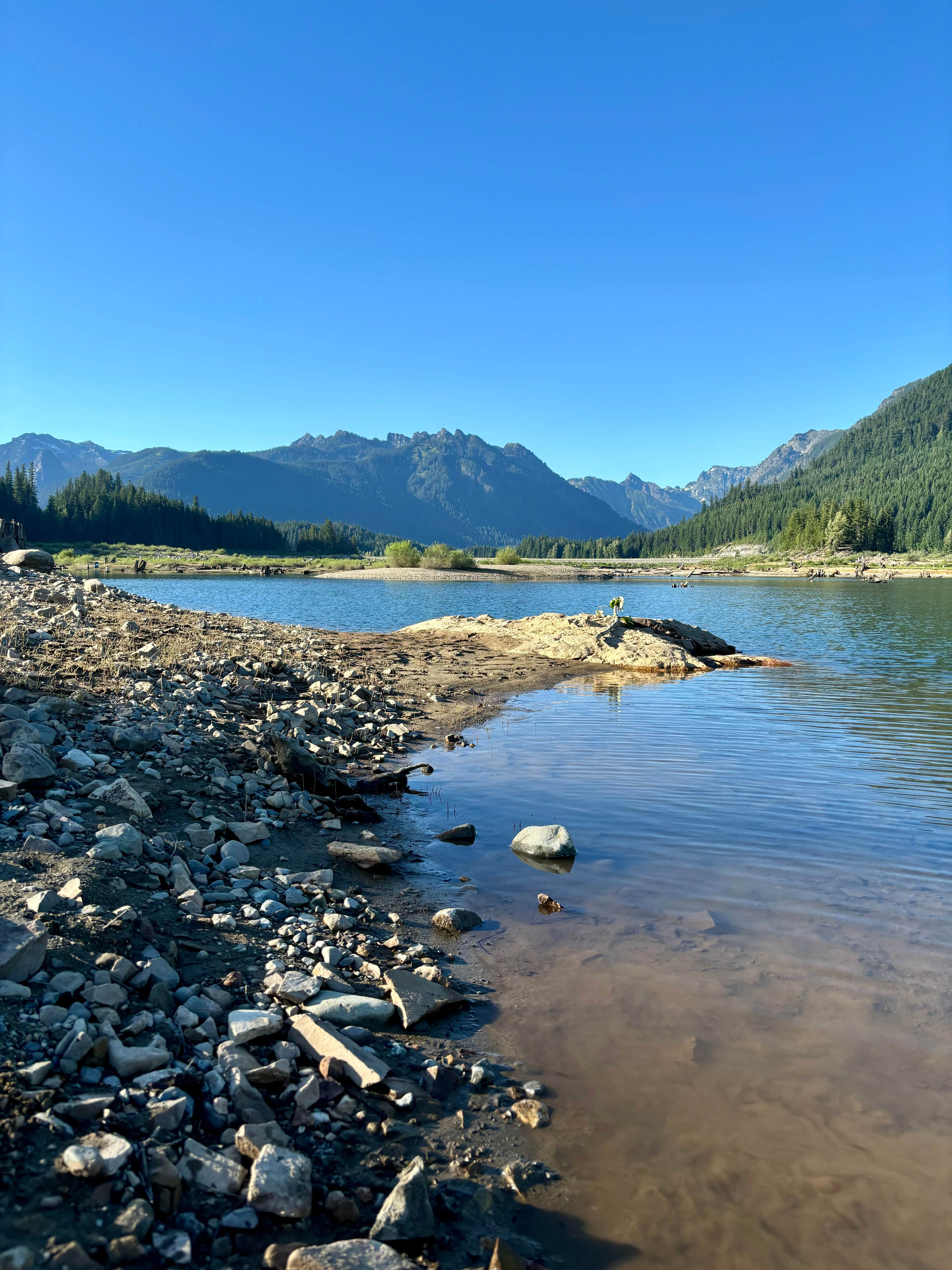 Camper-submitted photo at Keechelus Lake near Snoqualmie Pass, WA