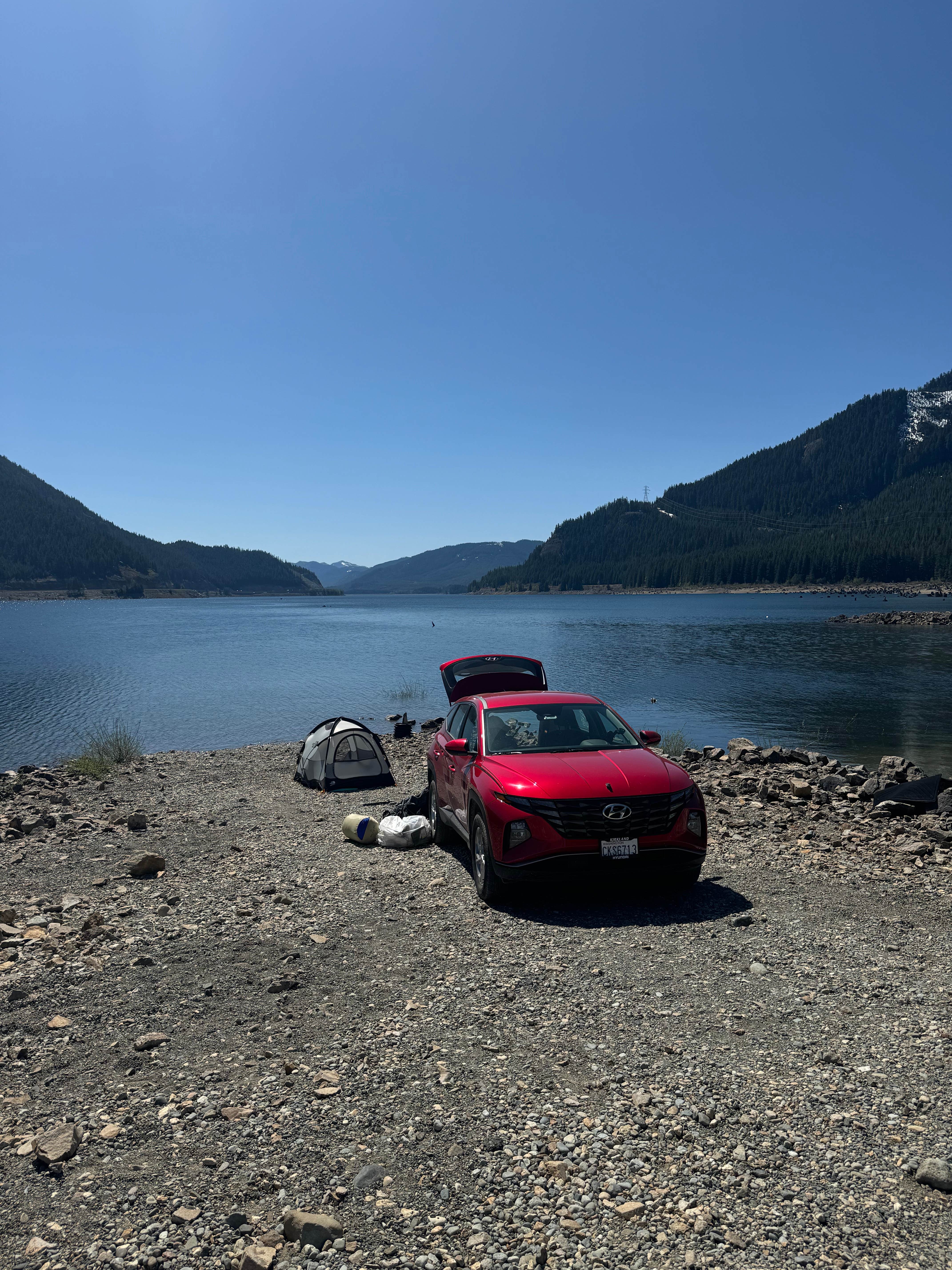 Camper-submitted photo at Keechelus Lake near Issaquah, WA