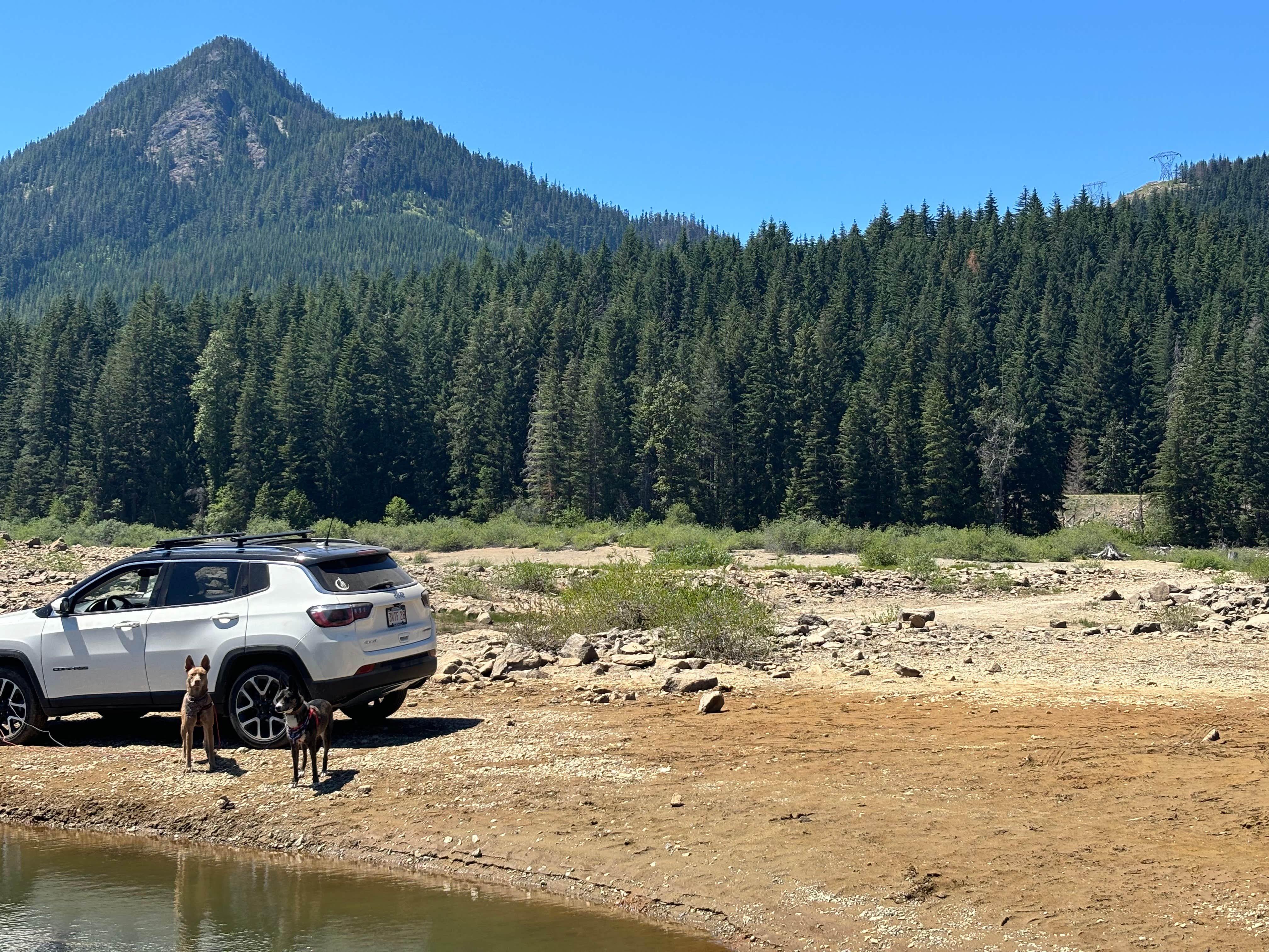 Camper-submitted photo at Keechelus Lake near Snoqualmie Pass, WA