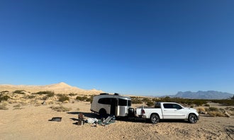 Camping near Providence Mountains State Recreation Area: Kelso Dunes Road, Mojave National Preserve, California