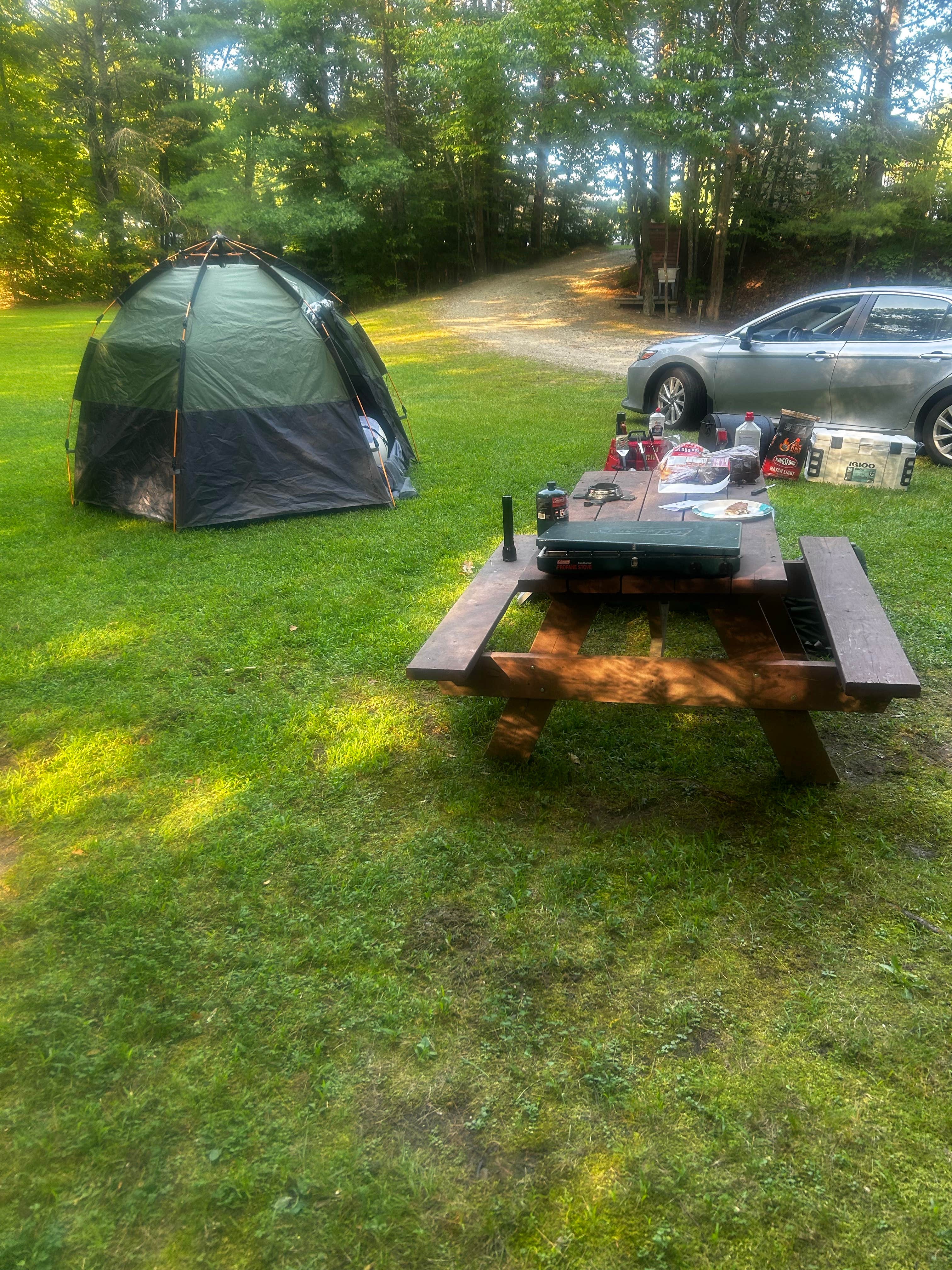 Lucas L.'s photo at Kenolie Village Campground near Keene, NH