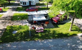 Nick W.'s photo of camping with pets at Kentuckiana Campground near Peoria, IL