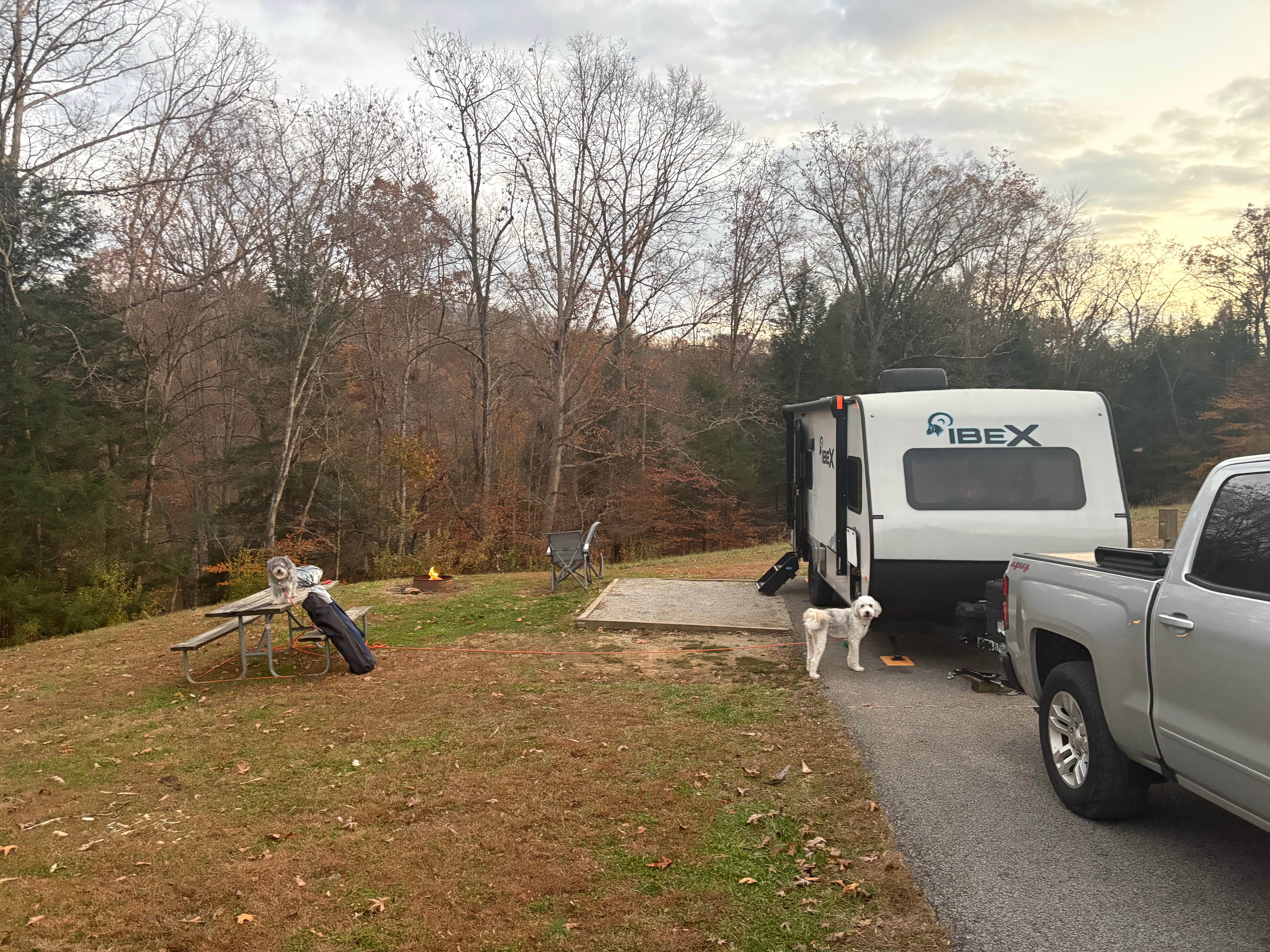 Todd C.'s photo of camping with pets at Grayson Lake State Park Campground near Ashland, KY