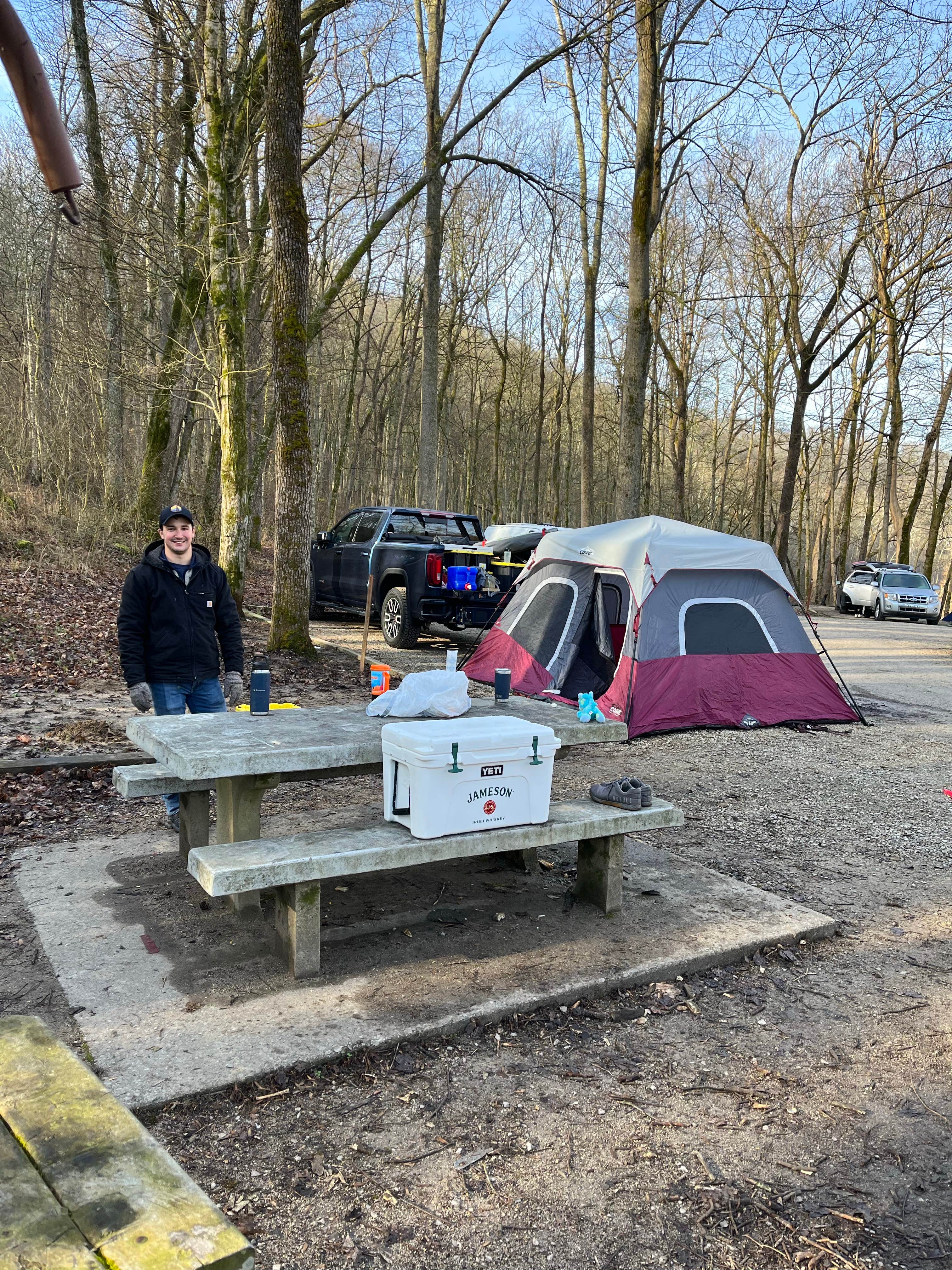 Camper-submitted photo at Houchin Ferry Campground — Mammoth Cave National Park near Nolin River Lake