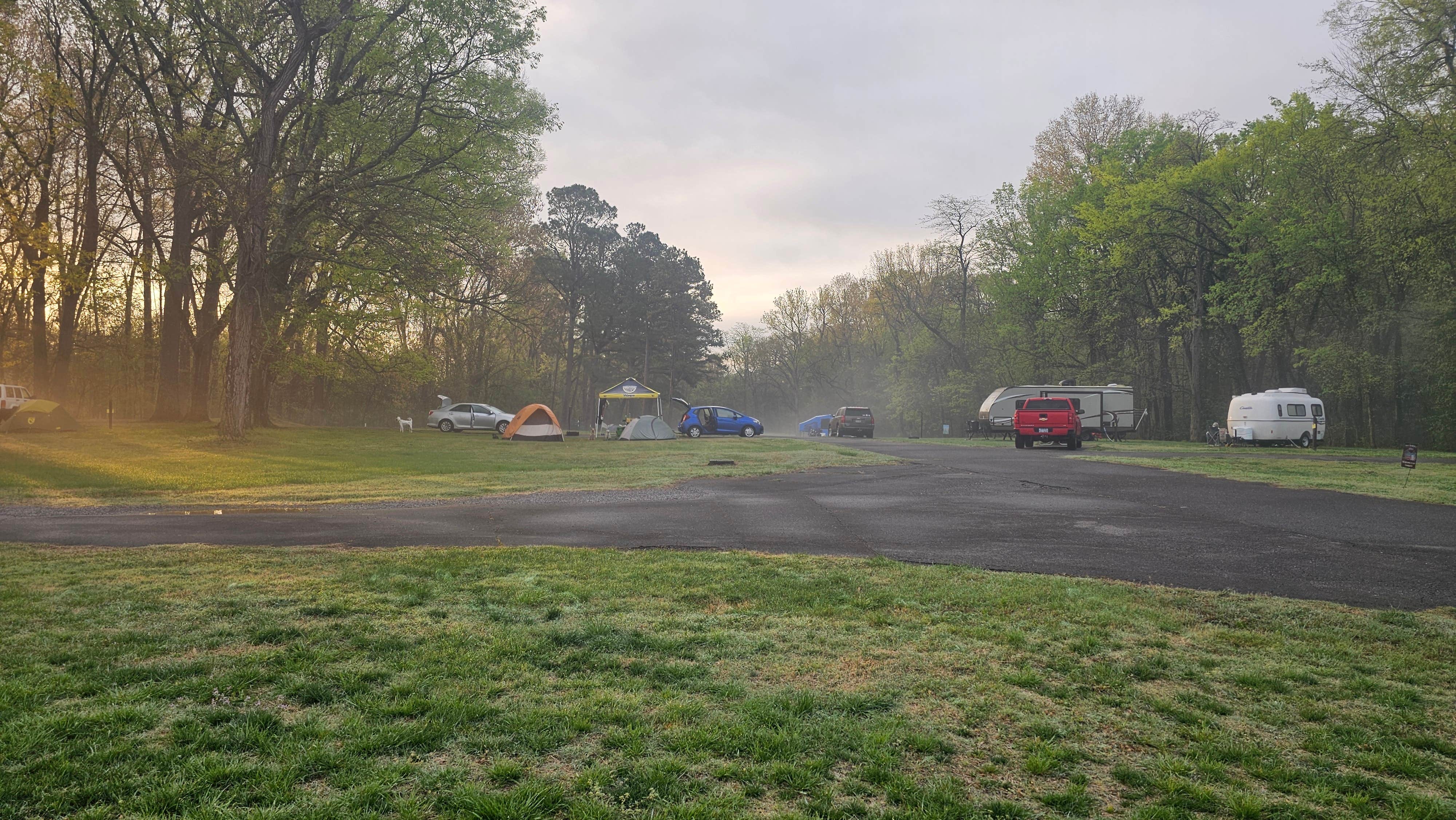 Katrin M.'s photo of camping with pets at Kentucky Dam Village State Resort Park near Eddyville, KY