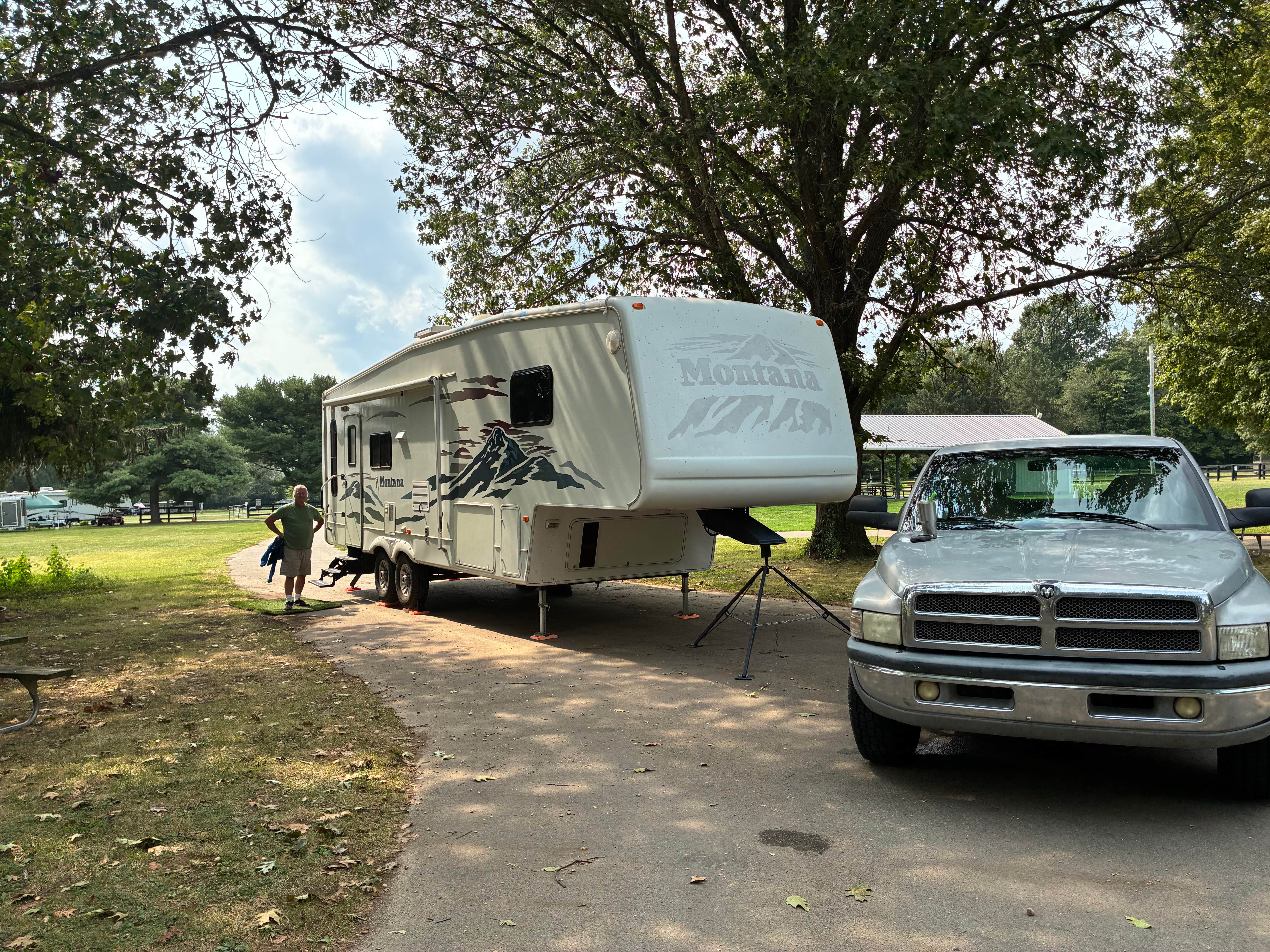 Lisa M.'s photo of rv camping at Kentucky Horse Park Campground near Stamping Ground, KY