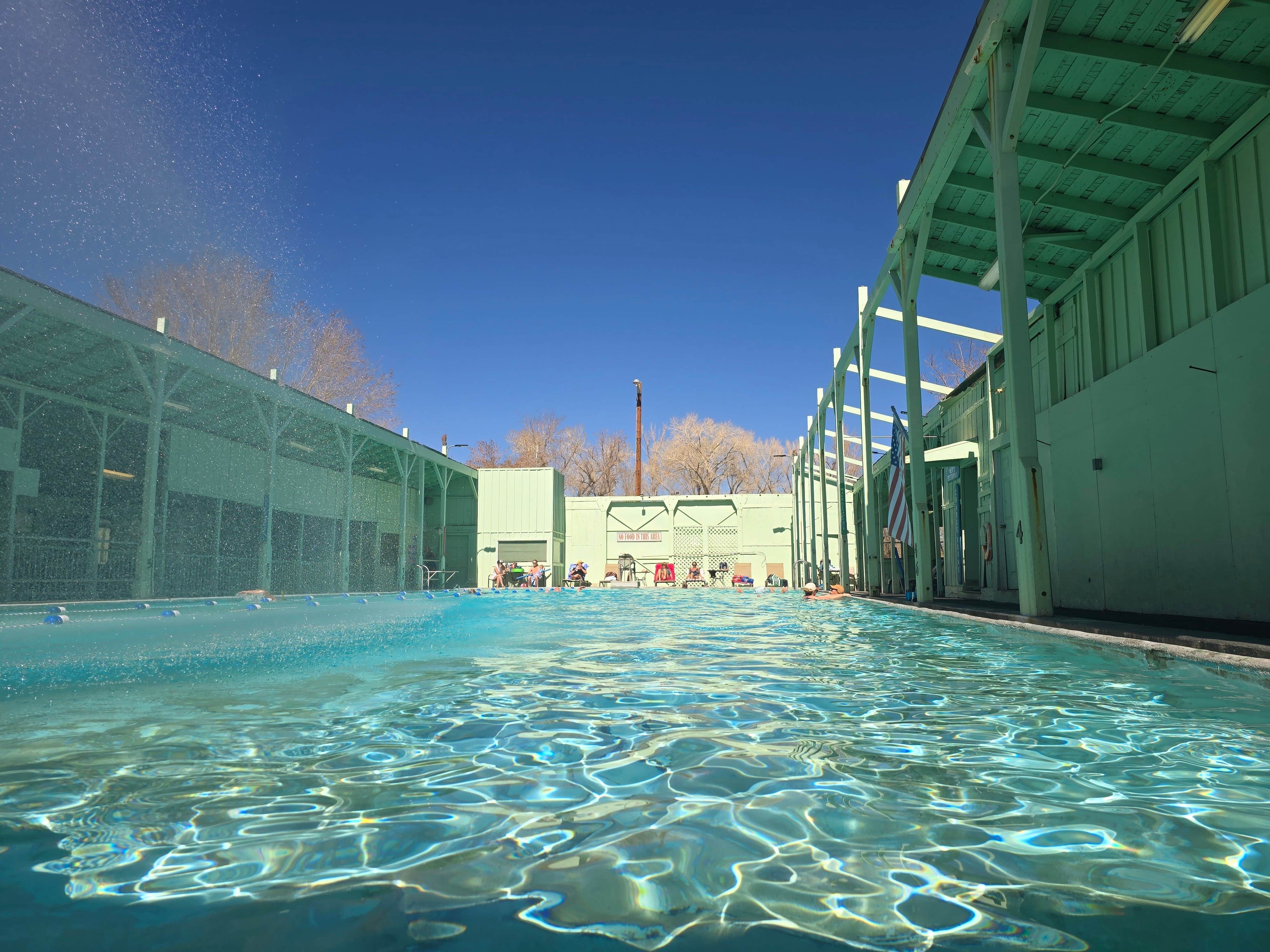 Camper-submitted photo at Keoughs Hot Springs and Campground near Dyer, NV