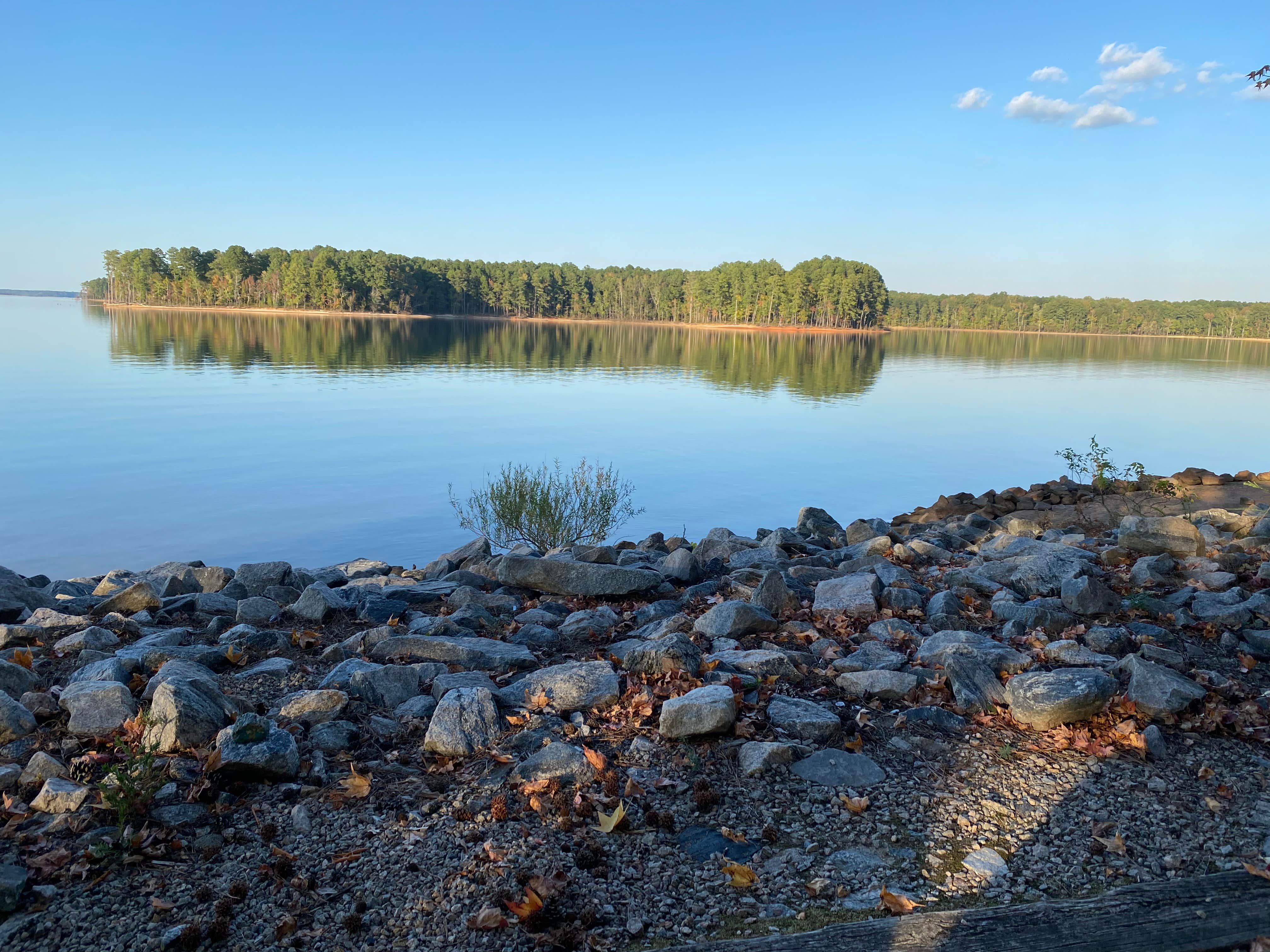 Camper-submitted photo at Bullocksville Campground — Kerr Lake State Recreation Area near Wake Forest, NC