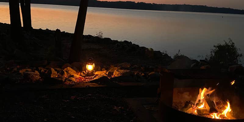 Camper submitted image from Bullocksville Campground — Kerr Lake State Recreation Area