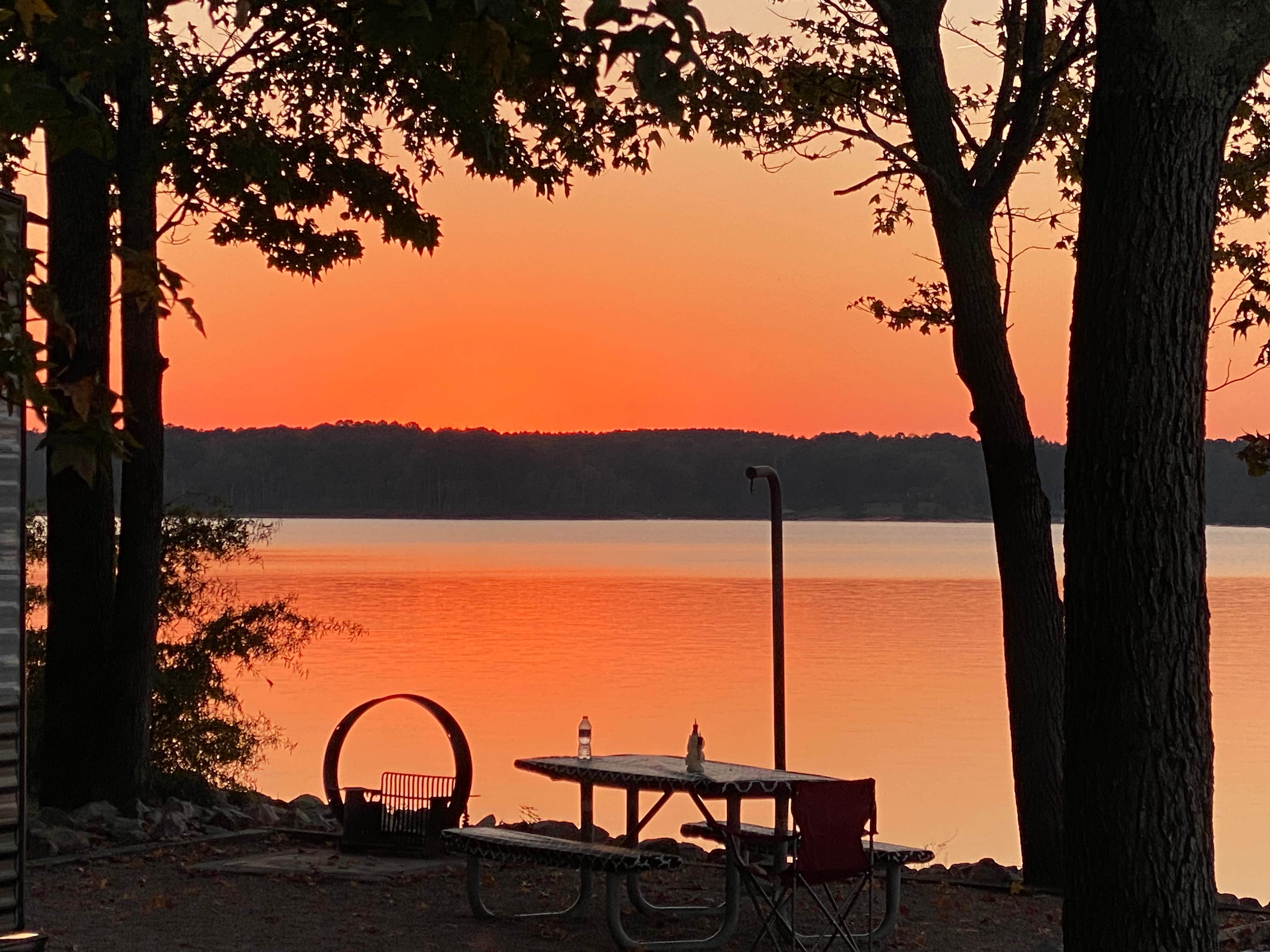 Camper-submitted photo at Bullocksville Campground — Kerr Lake State Recreation Area near Wake Forest, NC