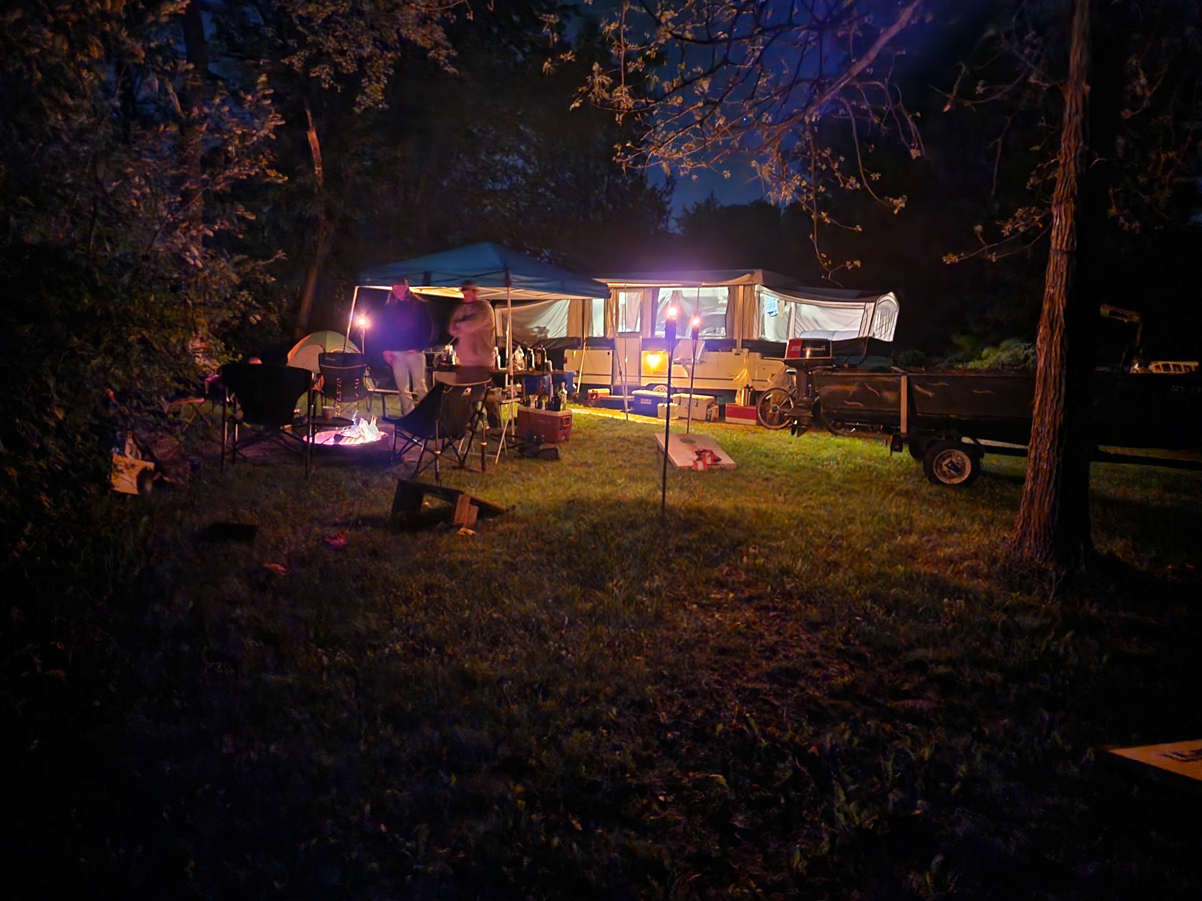 Camper-submitted photo at Long Lake Campground — Kettle Moraine State Forest-Northern Unit-Iansr near Malone, WI