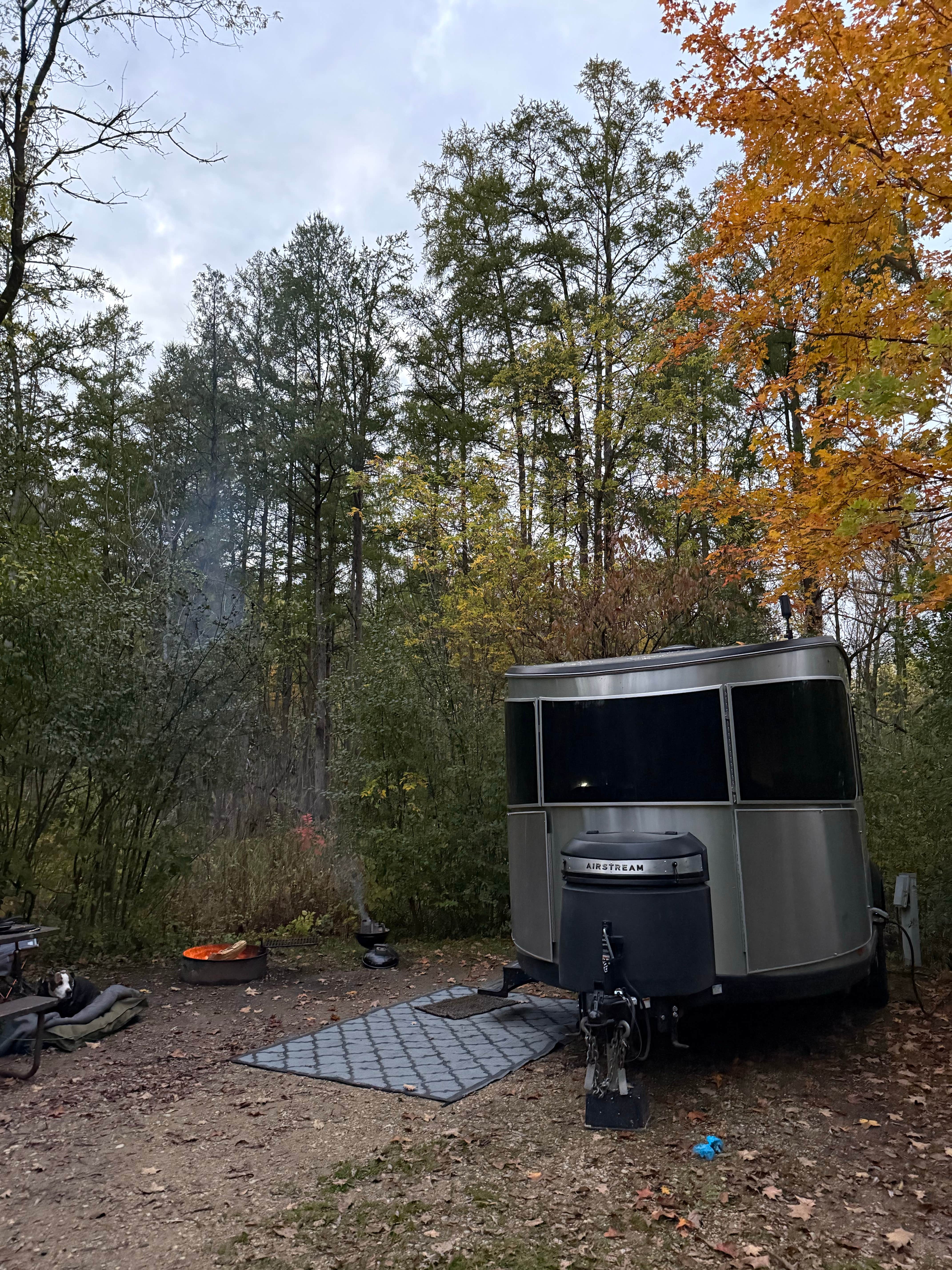 Justin F.'s photo of rv camping at Mauthe Lake Campground — Kettle Moraine State Forest-Northern Unit-Iansr near West Bend, WI