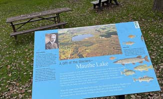 Justin F.'s photo of camping with pets at Mauthe Lake Campground — Kettle Moraine State Forest - Northern Unit near Milwaukee, WI