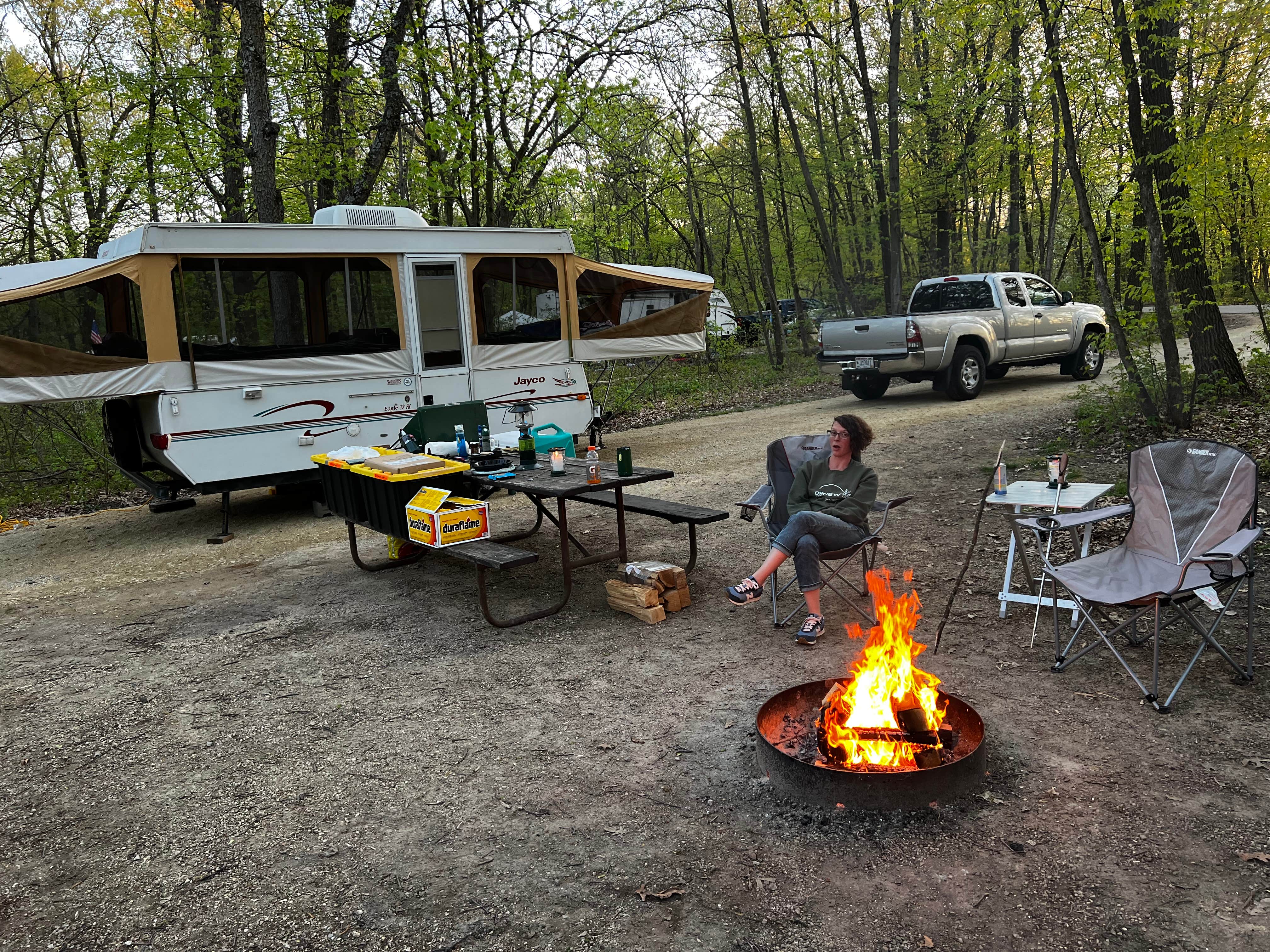 Camper-submitted photo at Kettle Moraine Southern Unit — Kettle Moraine State Forest-Southern Unit near Waupun, WI