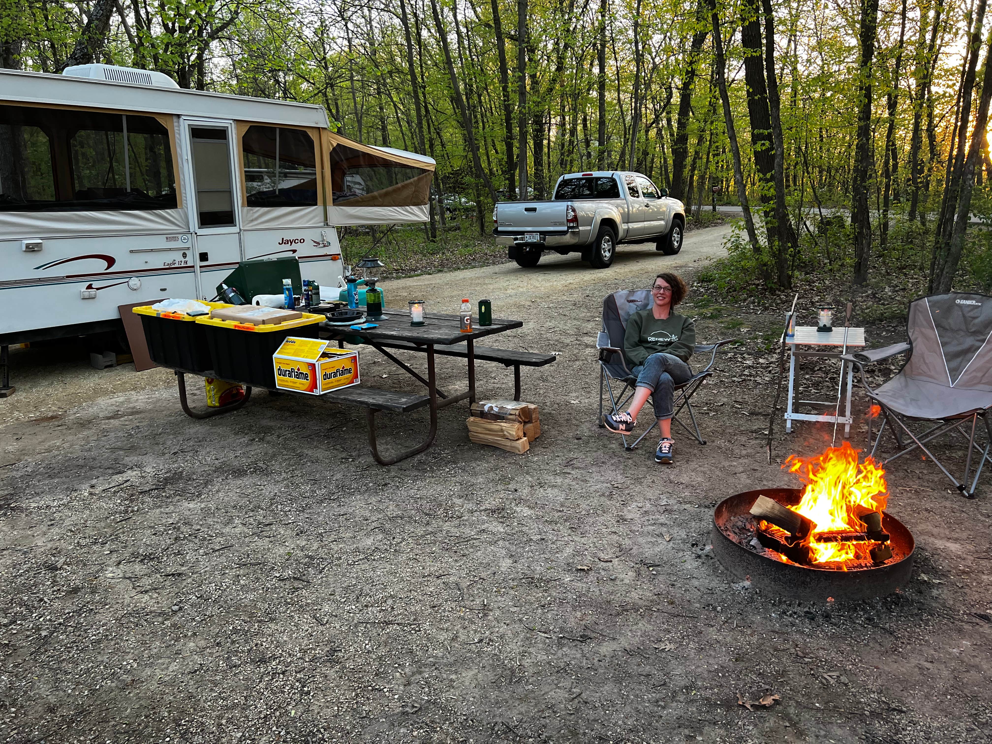 Camper-submitted photo at Kettle Moraine Southern Unit — Kettle Moraine State Forest-Southern Unit near Waupun, WI