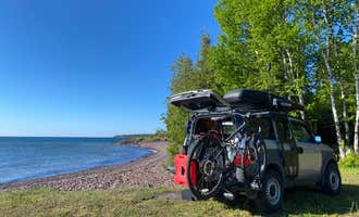 Camping near Trails End: Keweenaw Peninsula High Rock Bay, Copper Harbor, Michigan