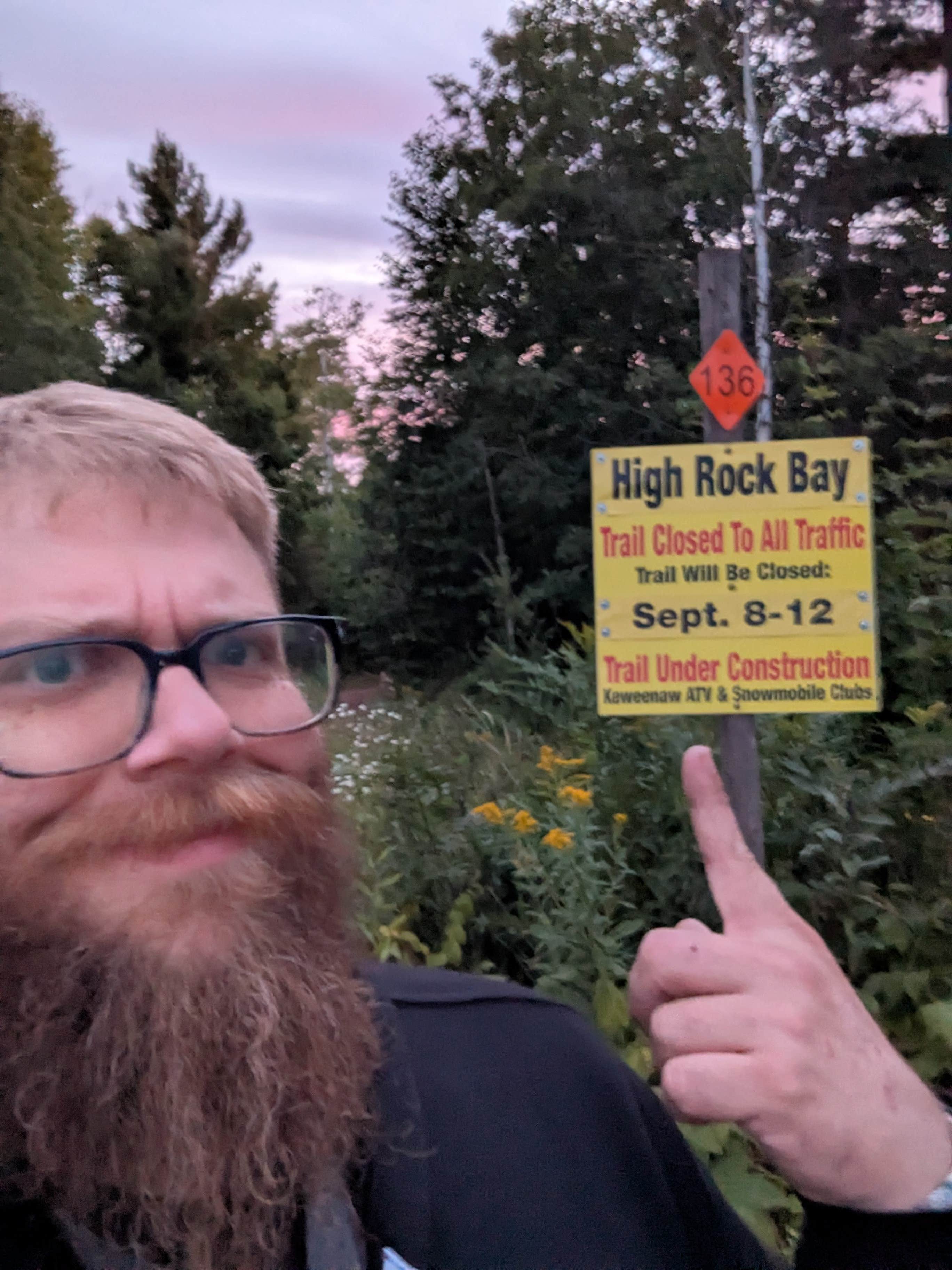 Camper-submitted photo at Keweenaw Peninsula High Rock Bay near Copper Harbor, MI