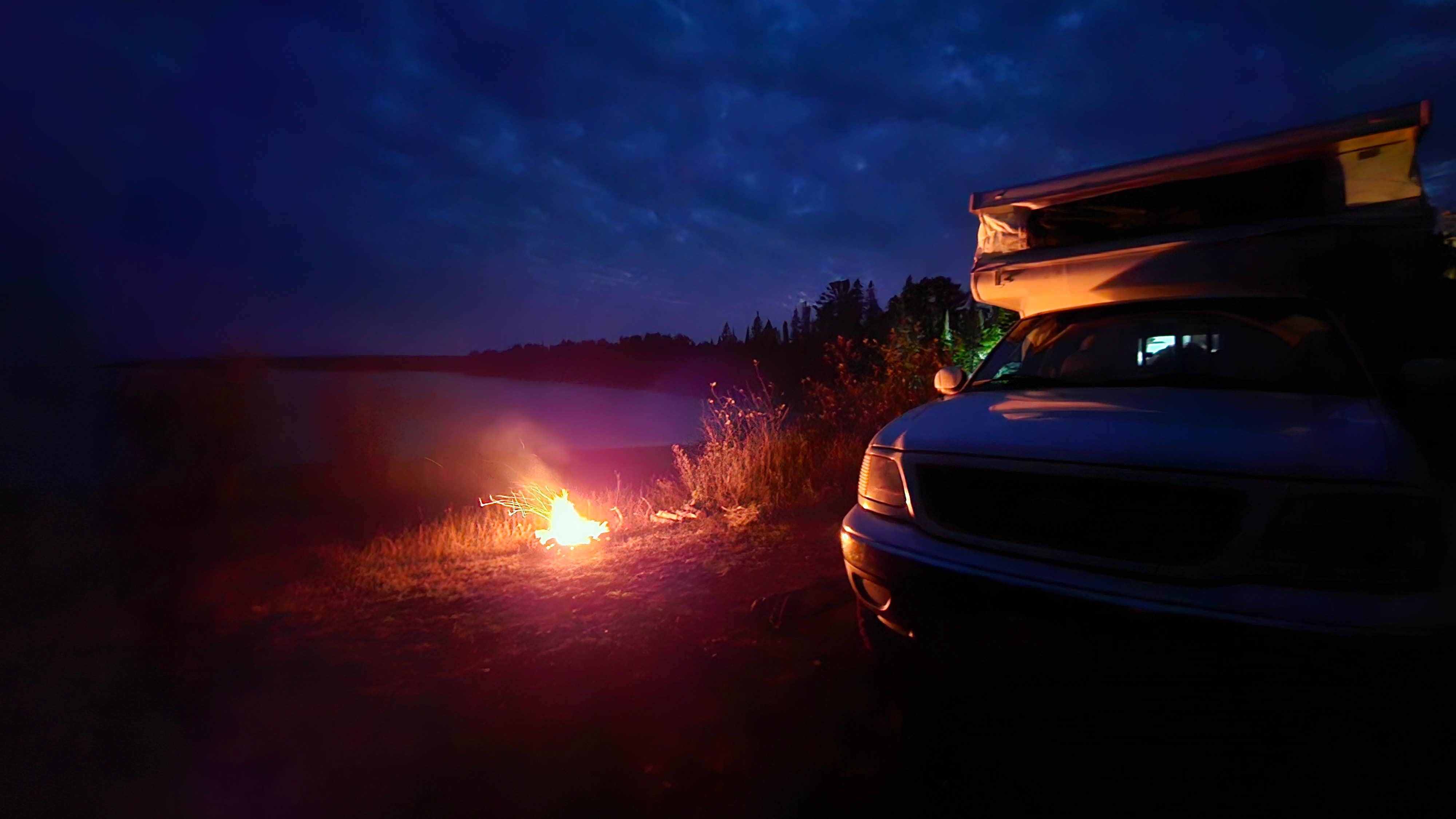 Camper-submitted photo at Keweenaw Peninsula High Rock Bay near Copper Harbor, MI