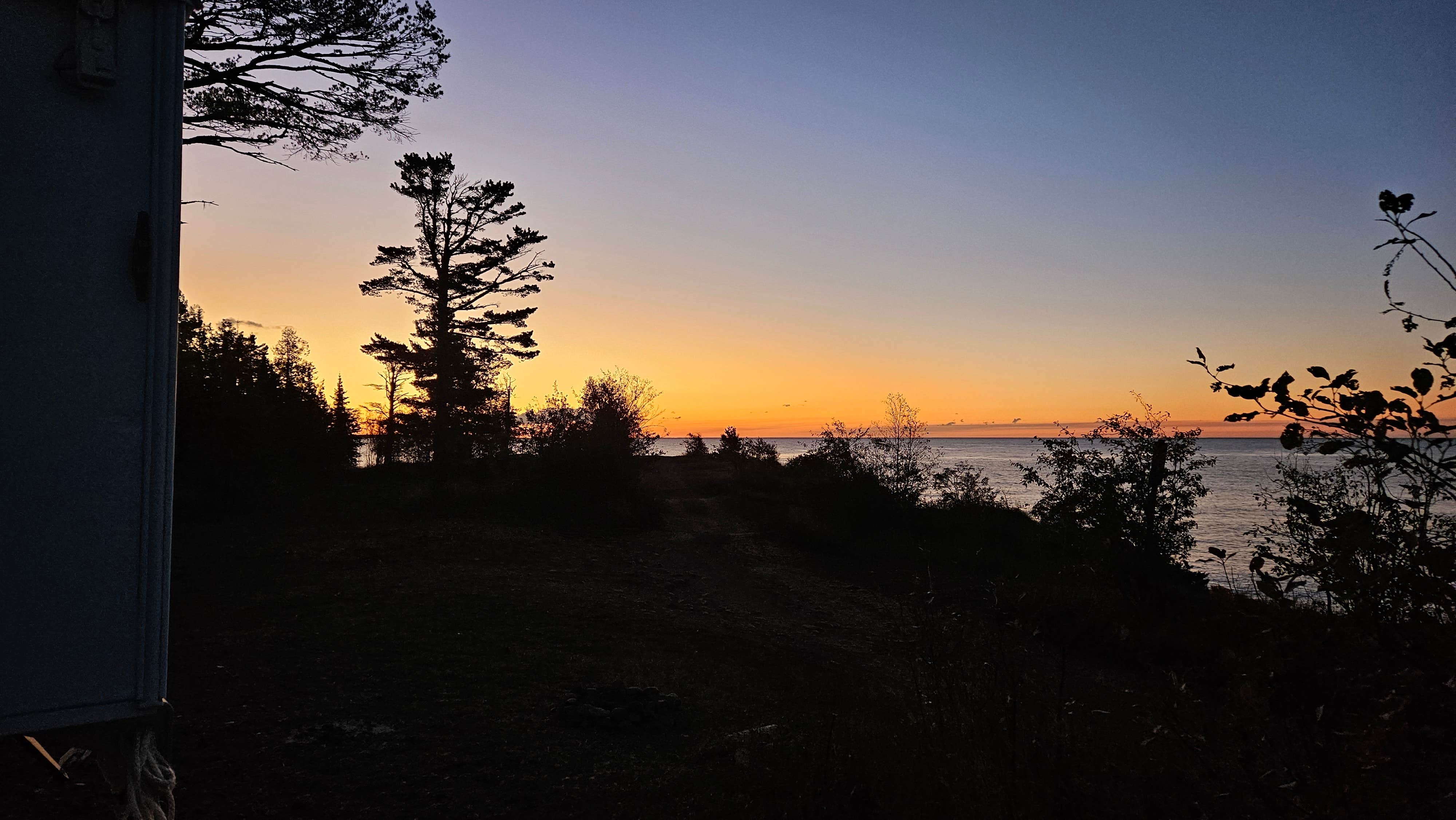 Camper-submitted photo at Keweenaw Peninsula High Rock Bay near Copper Harbor, MI