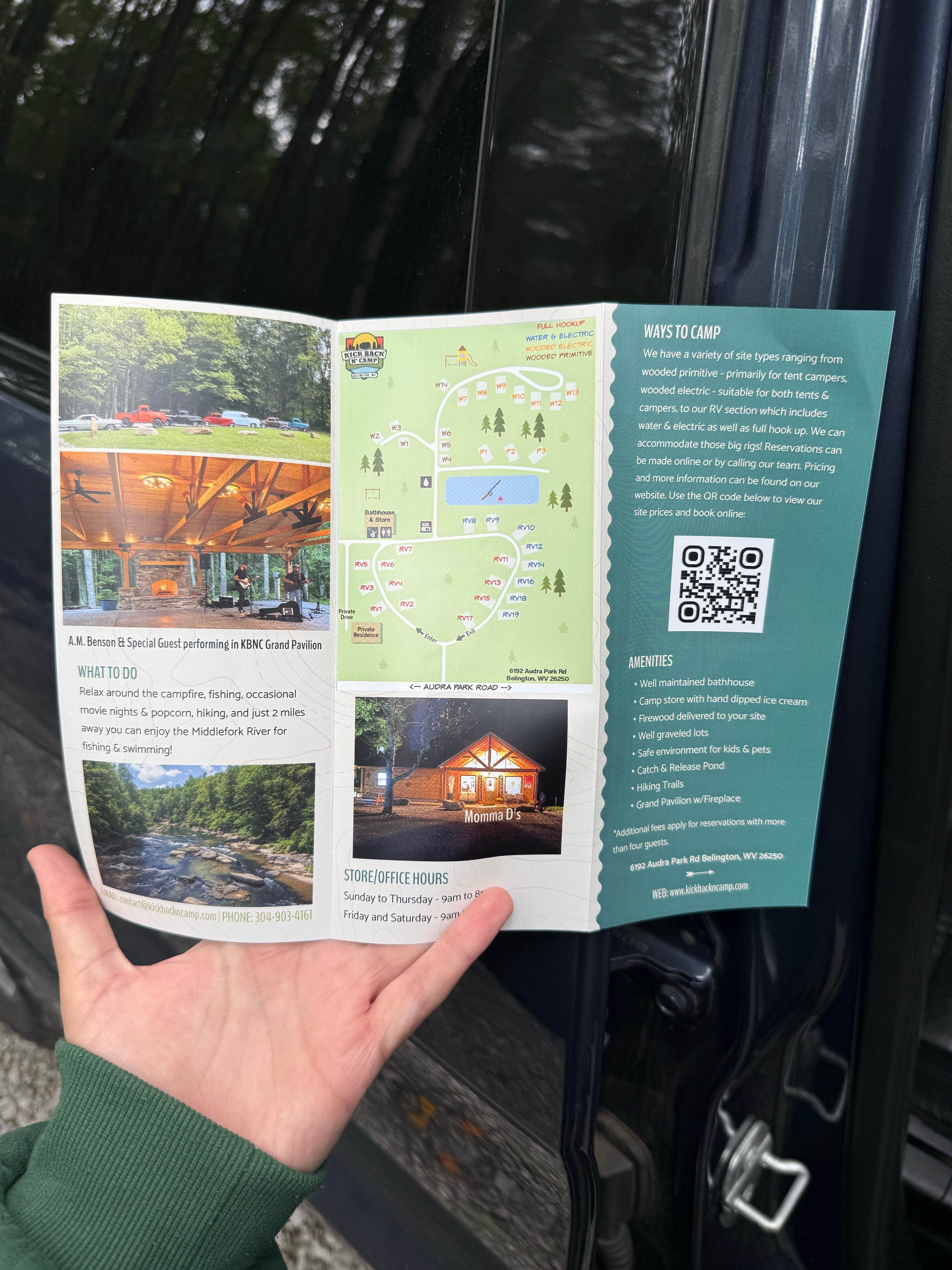 Camper-submitted photo at Kick Back n Camp near West Milford, WV