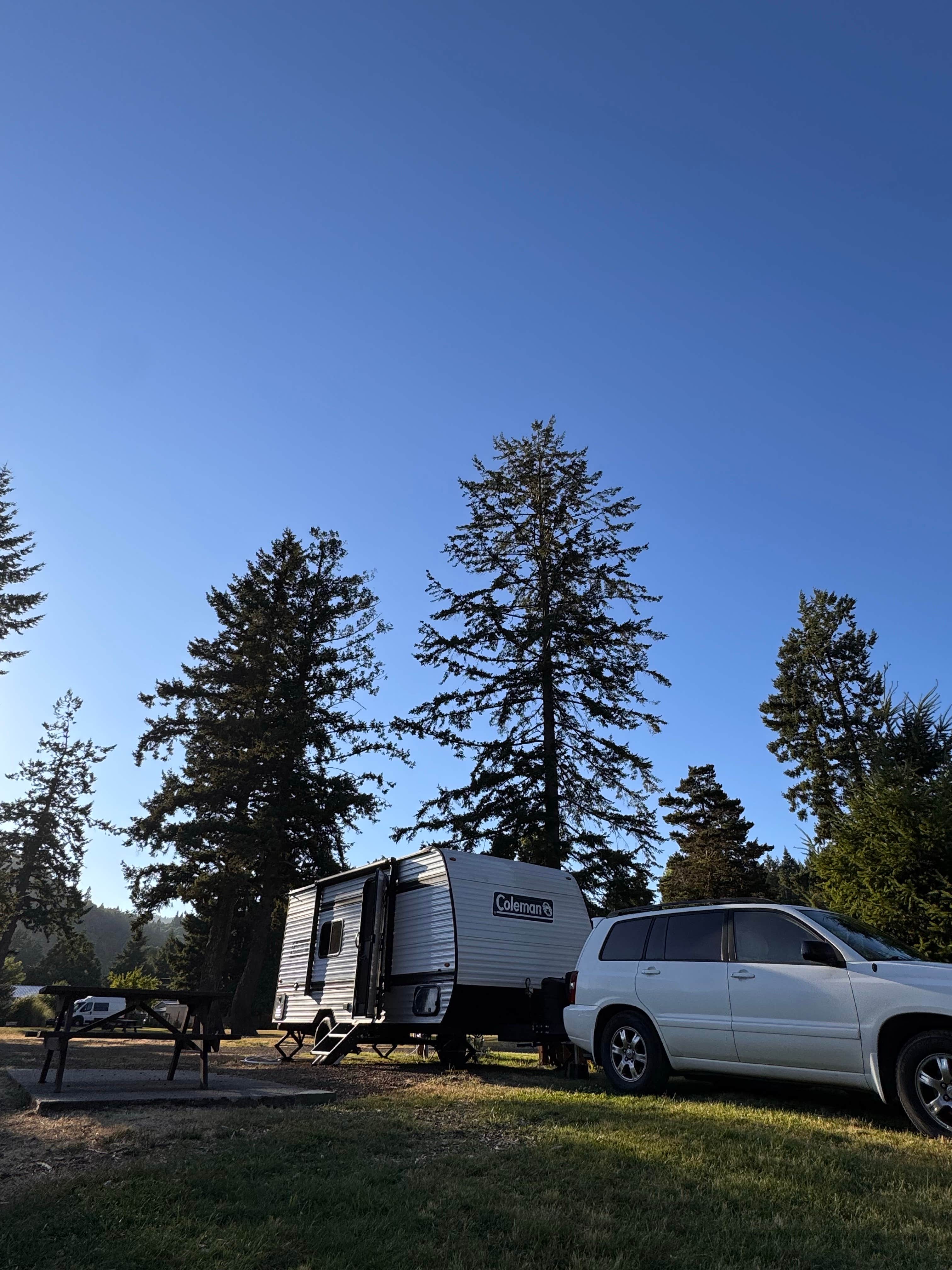 Camper-submitted photo at Kimball Creek Bend RV Resort near Ophir, OR