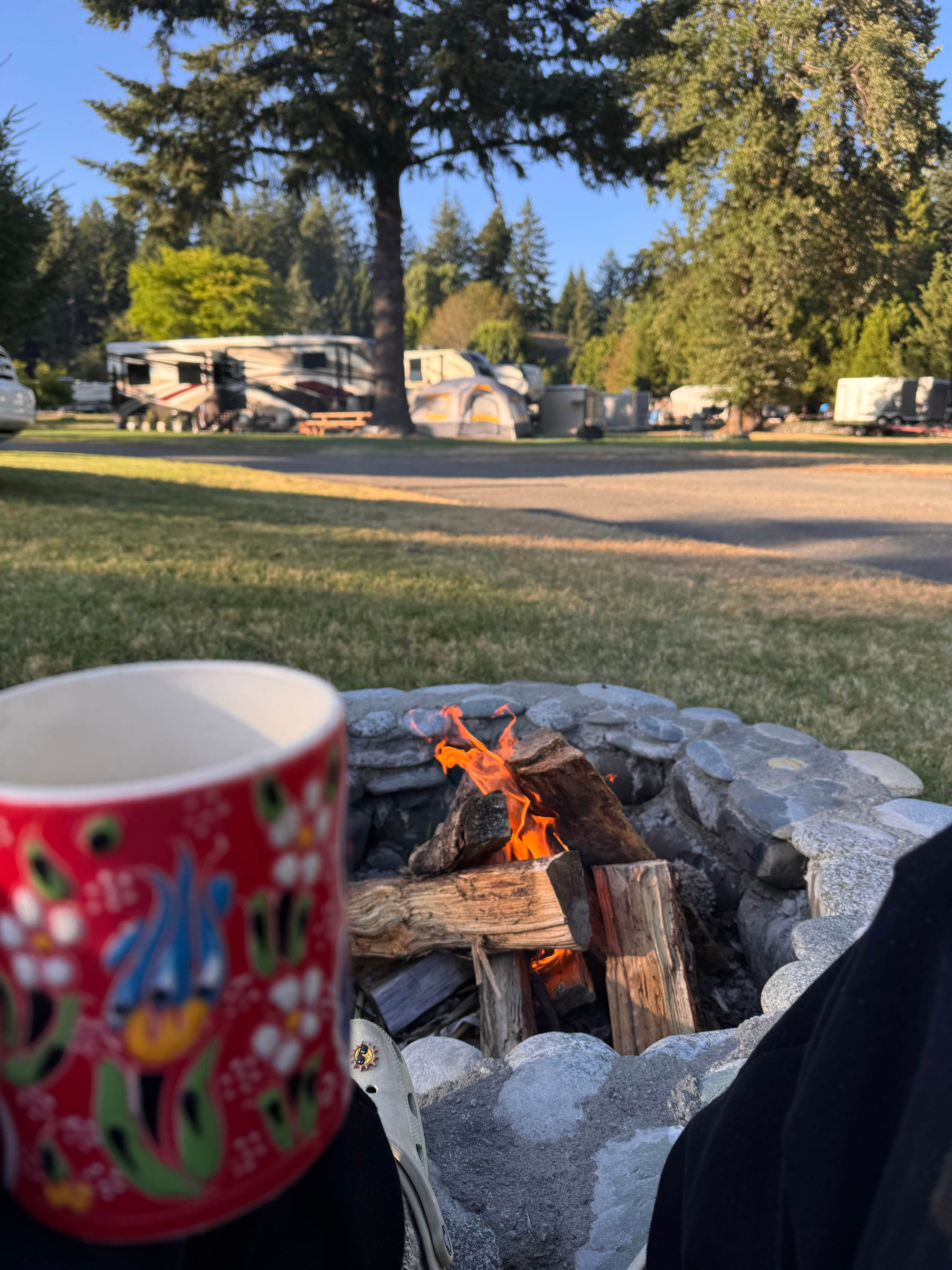 Camper-submitted photo at Kimball Creek Bend RV Resort near Ophir, OR