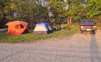 Sayler O.'s photo of tent camping at King Lake Conservation Area near Plattsburg, MO