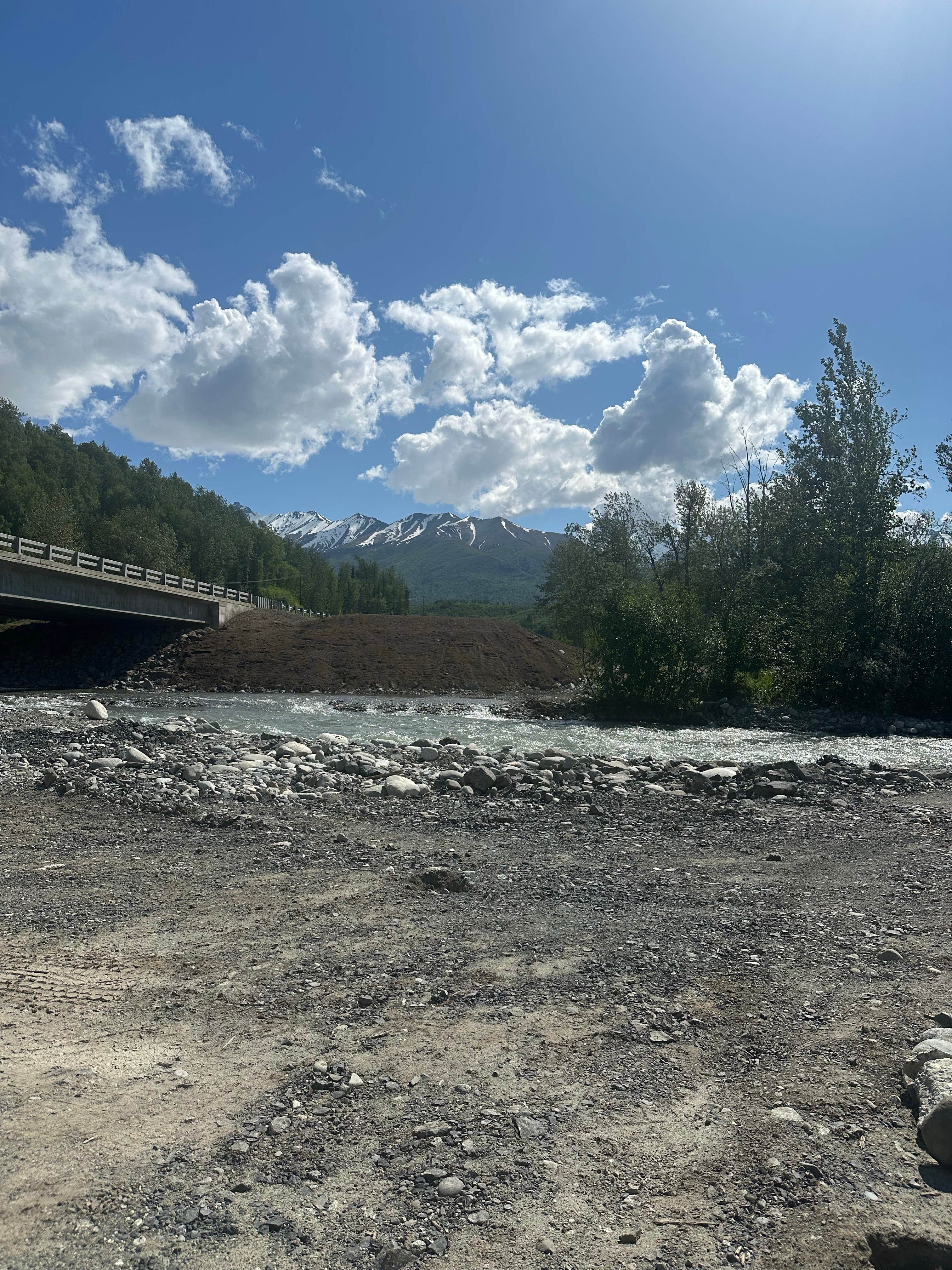 gentle T.'s photo of a dispersed camping area at Kings River near Wasilla, AK
